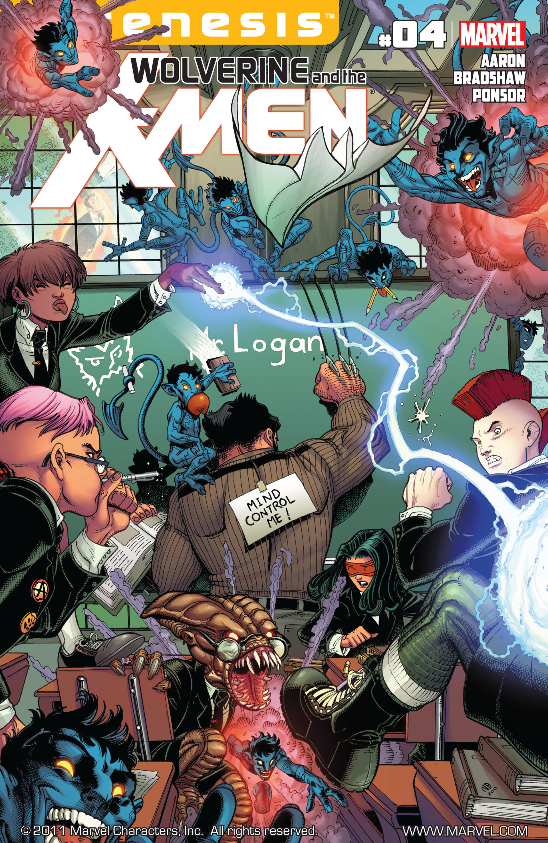 Read online Wolverine & The X-Men comic -  Issue #4 - 1
