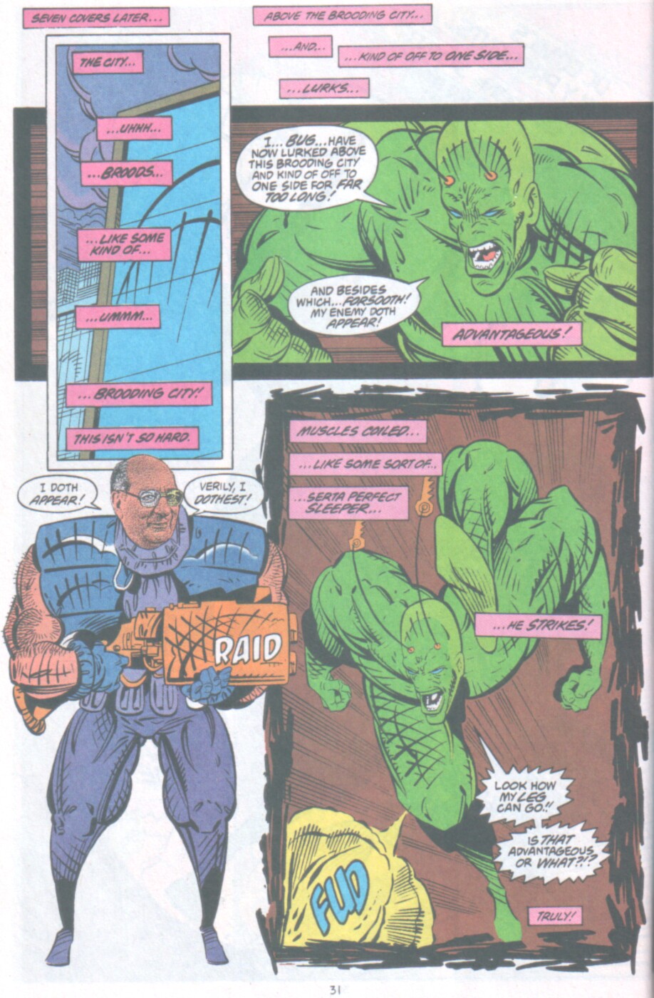 Read online Ambush Bug Nothing Special comic -  Issue # Full - 24