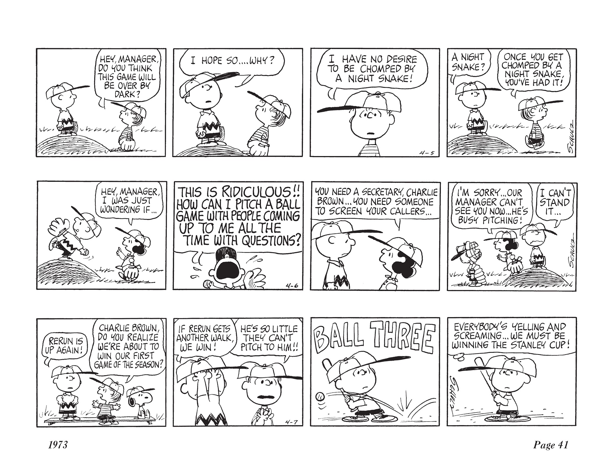 Read online The Complete Peanuts comic -  Issue # TPB 12 - 55