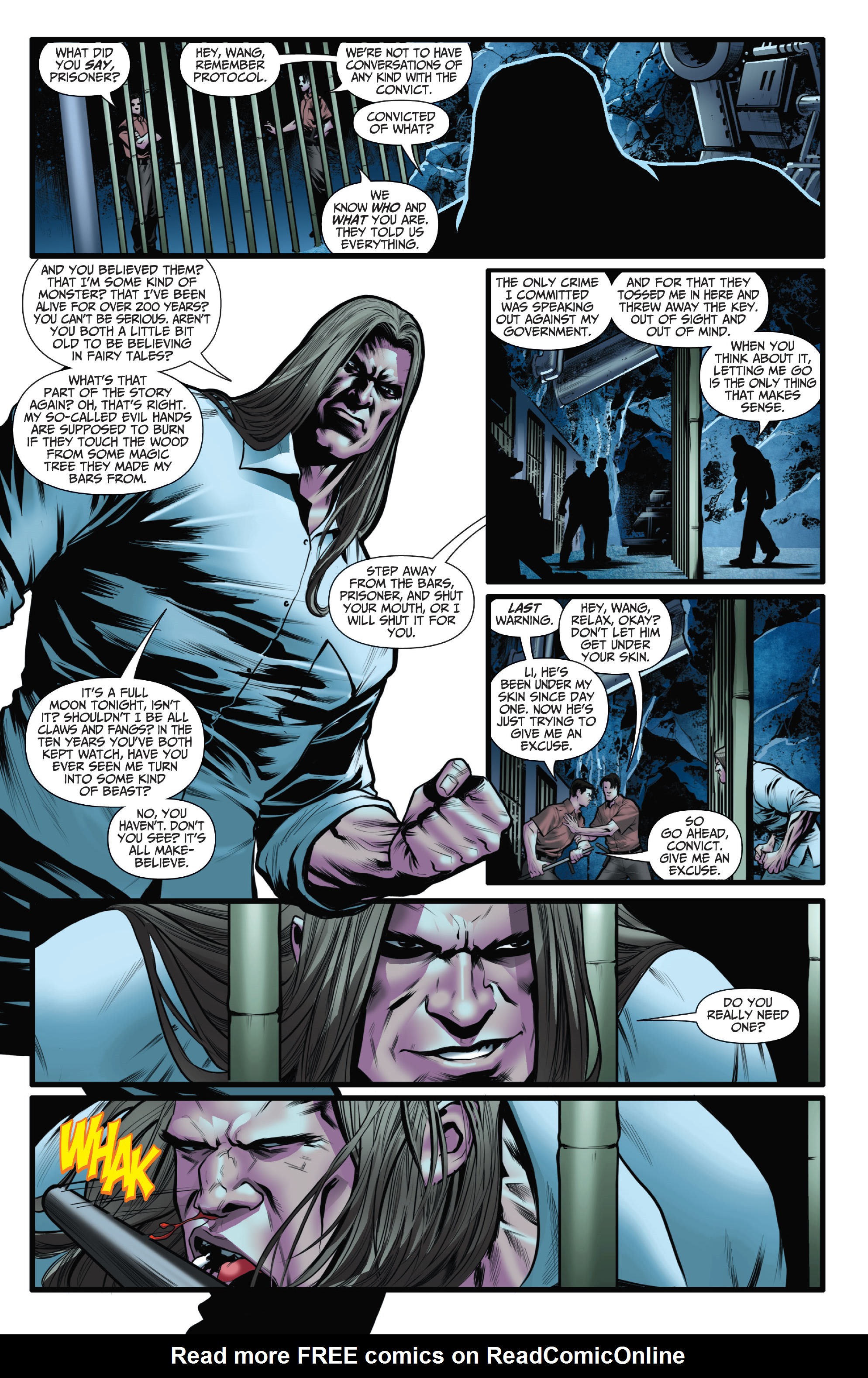 Read online Van Helsing vs The League of Monsters comic -  Issue #1 - 4