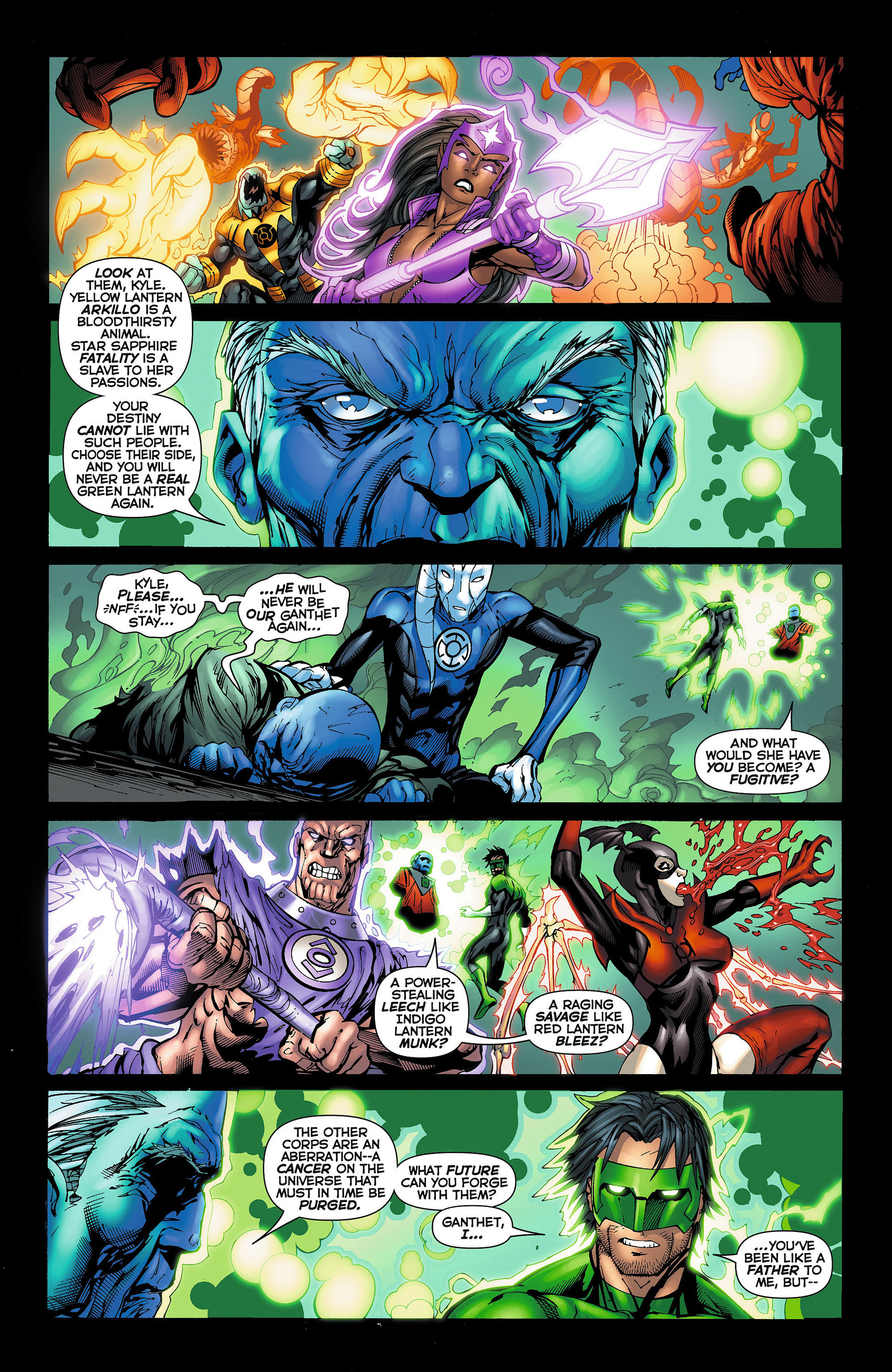 Read online Green Lantern: New Guardians comic -  Issue #4 - 9