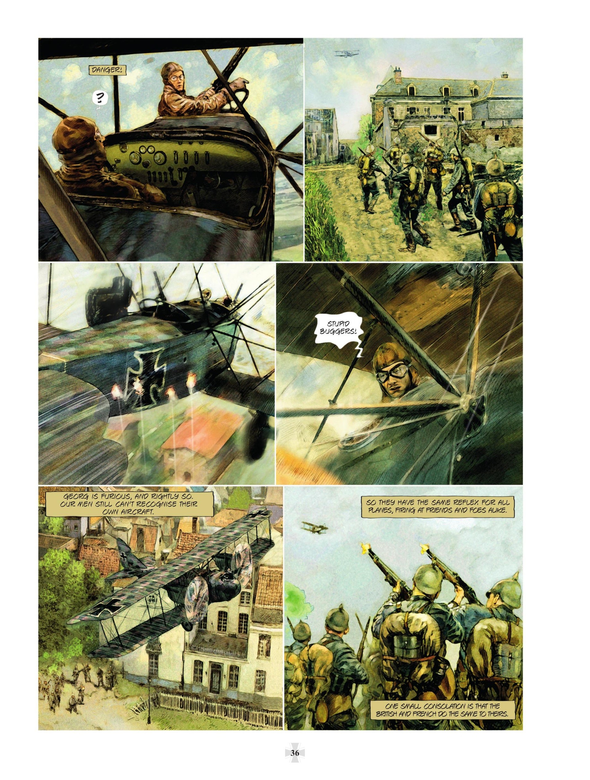 Read online Red Baron comic -  Issue #1 - 38