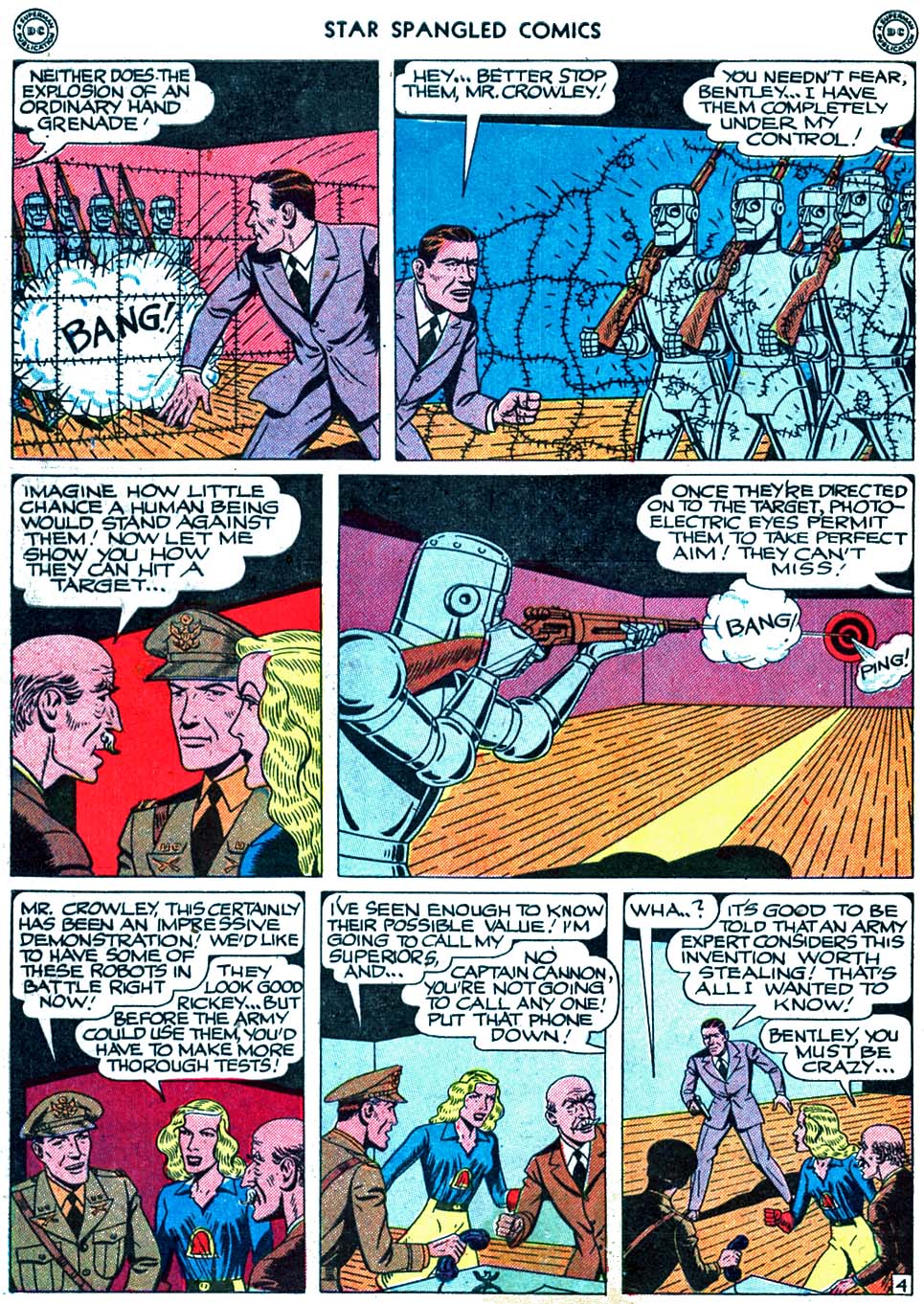 Read online Star Spangled Comics comic -  Issue #36 - 44