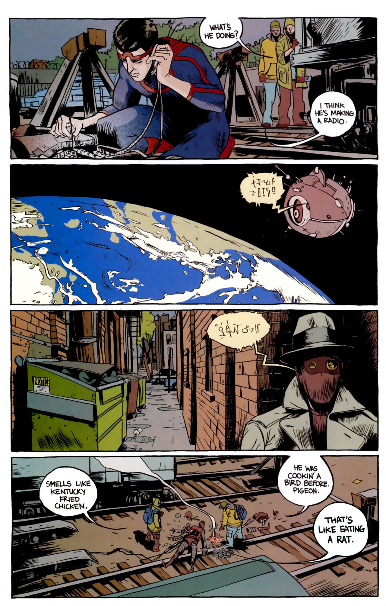 Read online Omega: The Unknown (2007) comic -  Issue #2 - 3