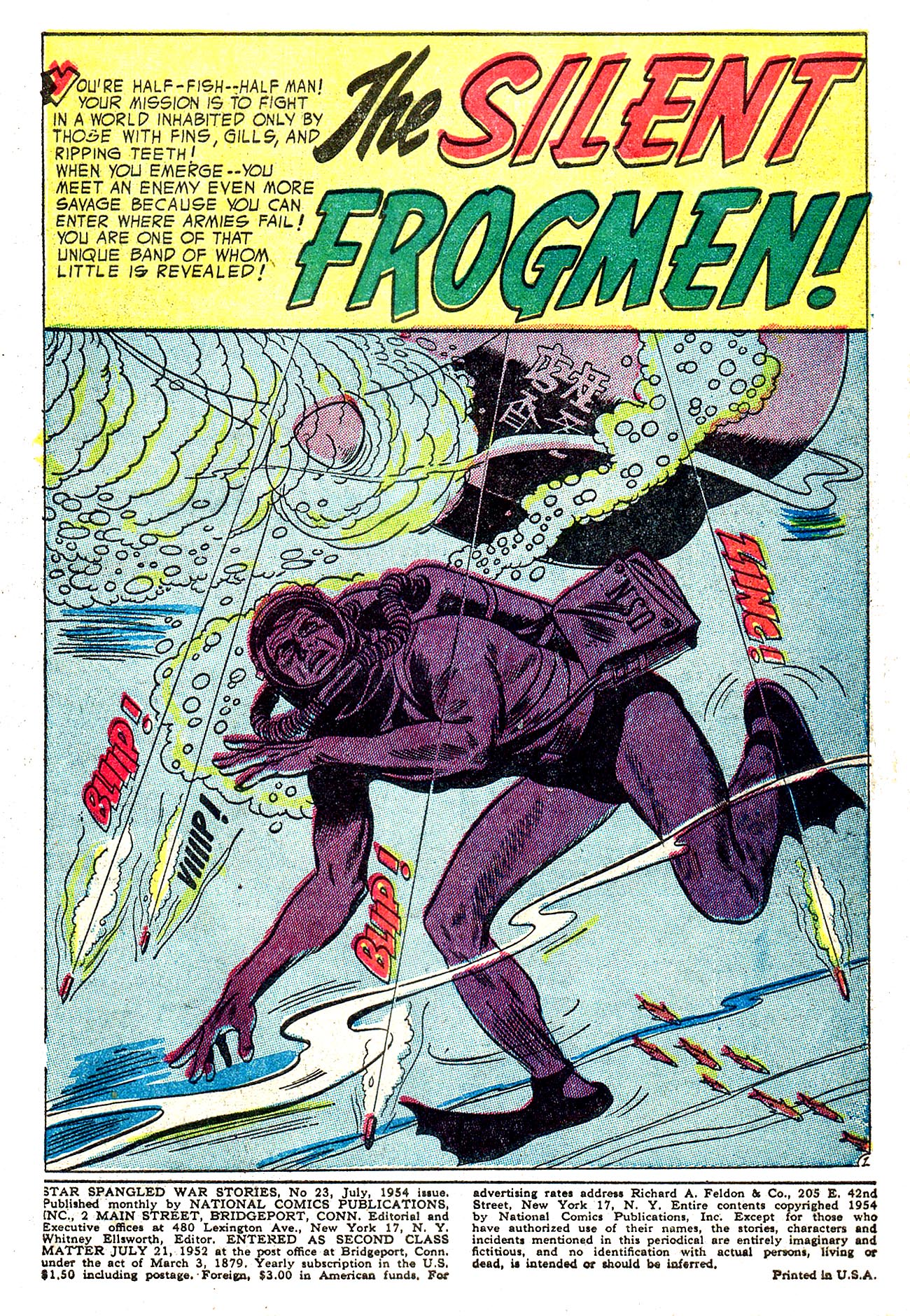 Read online Star Spangled War Stories (1952) comic -  Issue #23 - 3