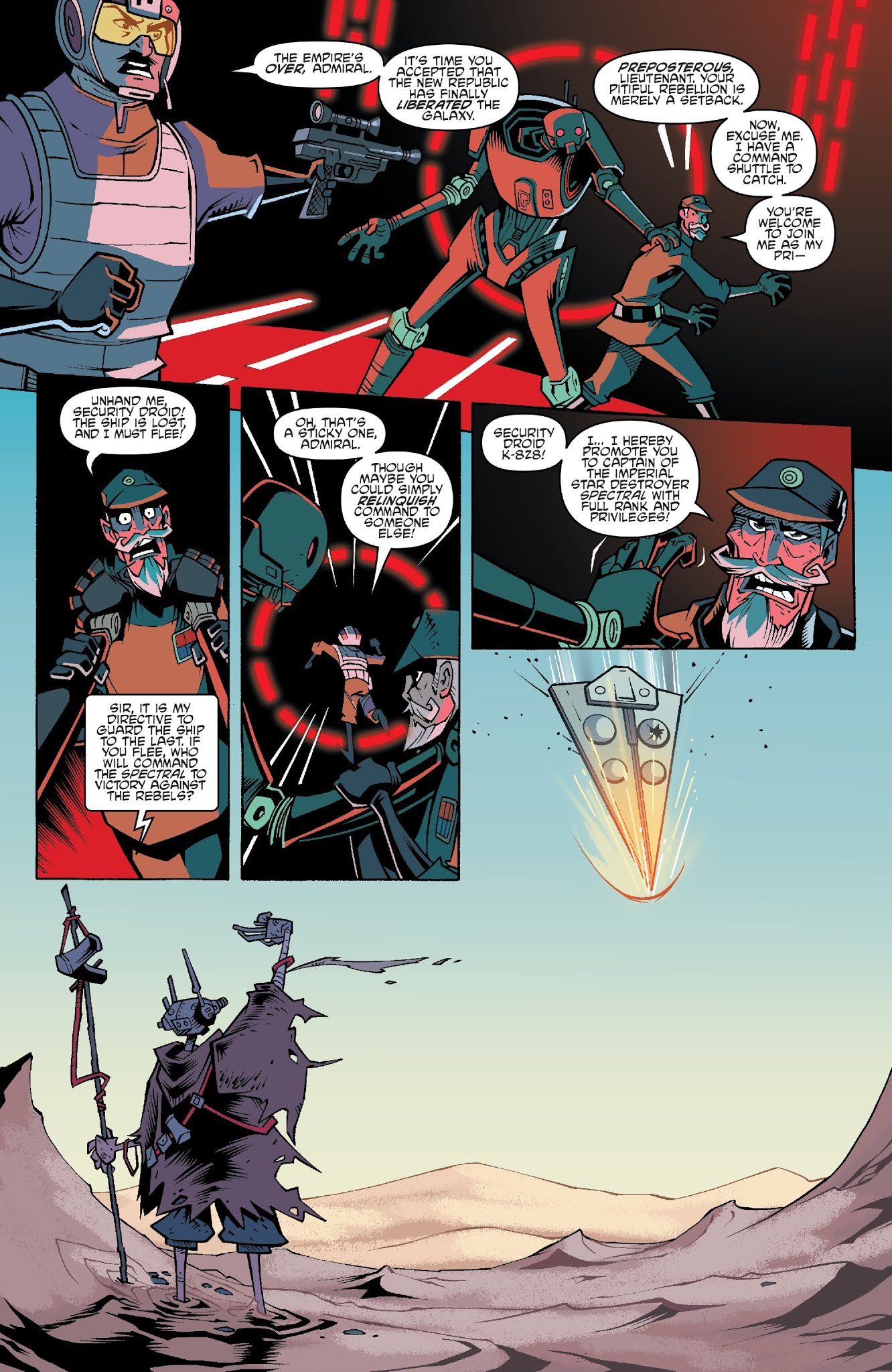 Read online Star Wars Adventures: Destroyer Down comic -  Issue #3 - 21