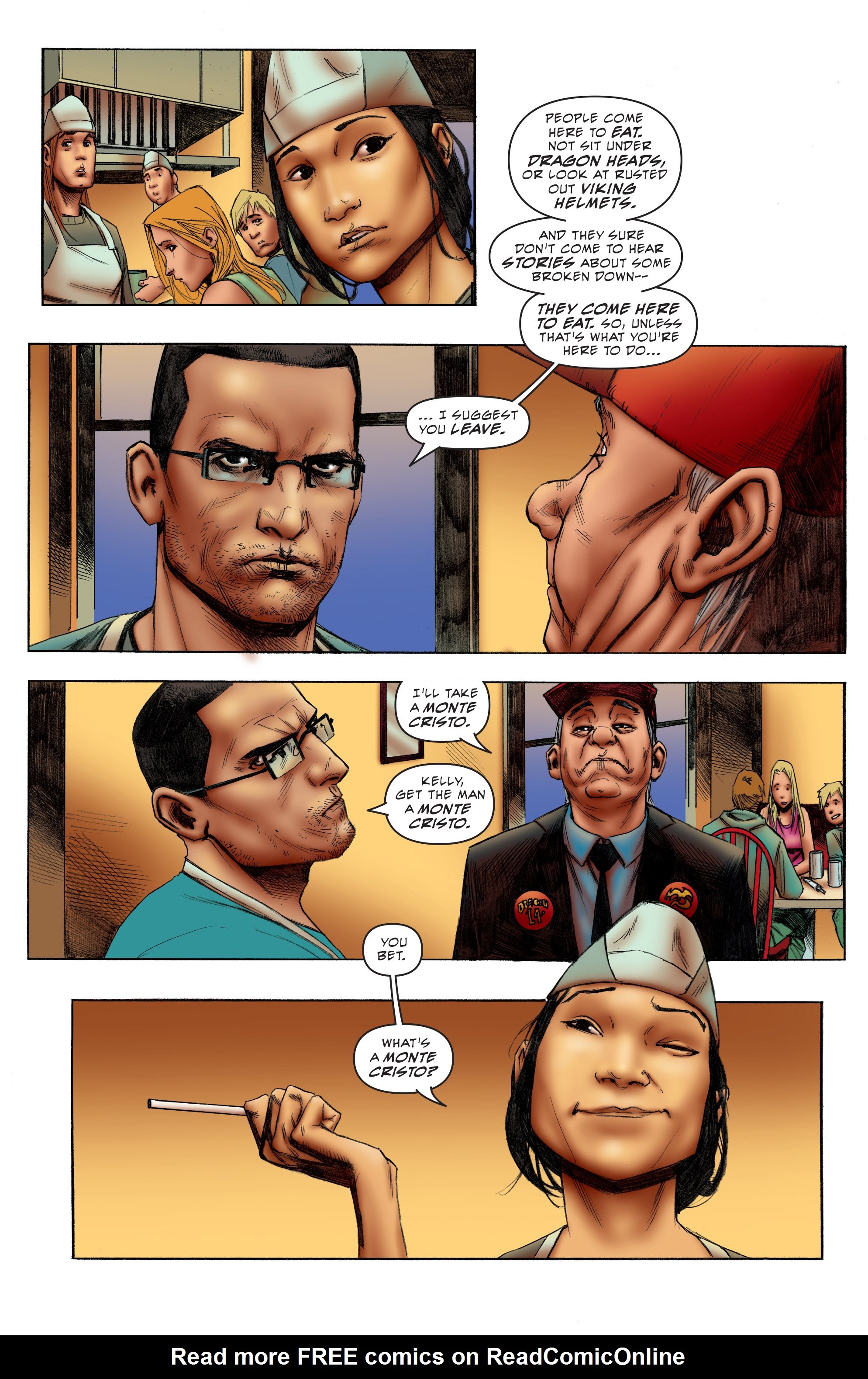 Read online A Town Called Dragon comic -  Issue #1 - 40