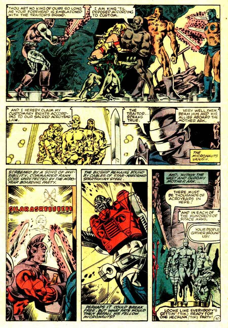 Read online Micronauts (1979) comic -  Issue #51 - 30