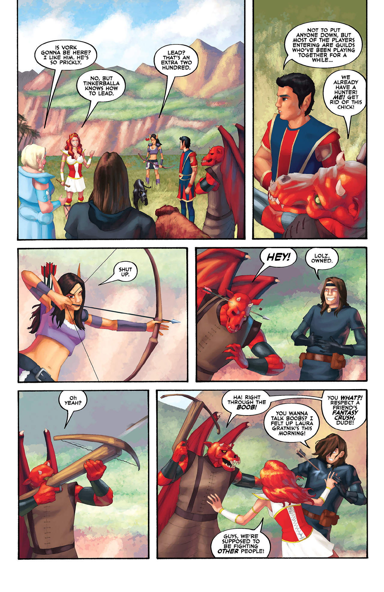 Read online The Guild comic -  Issue #3 - 16