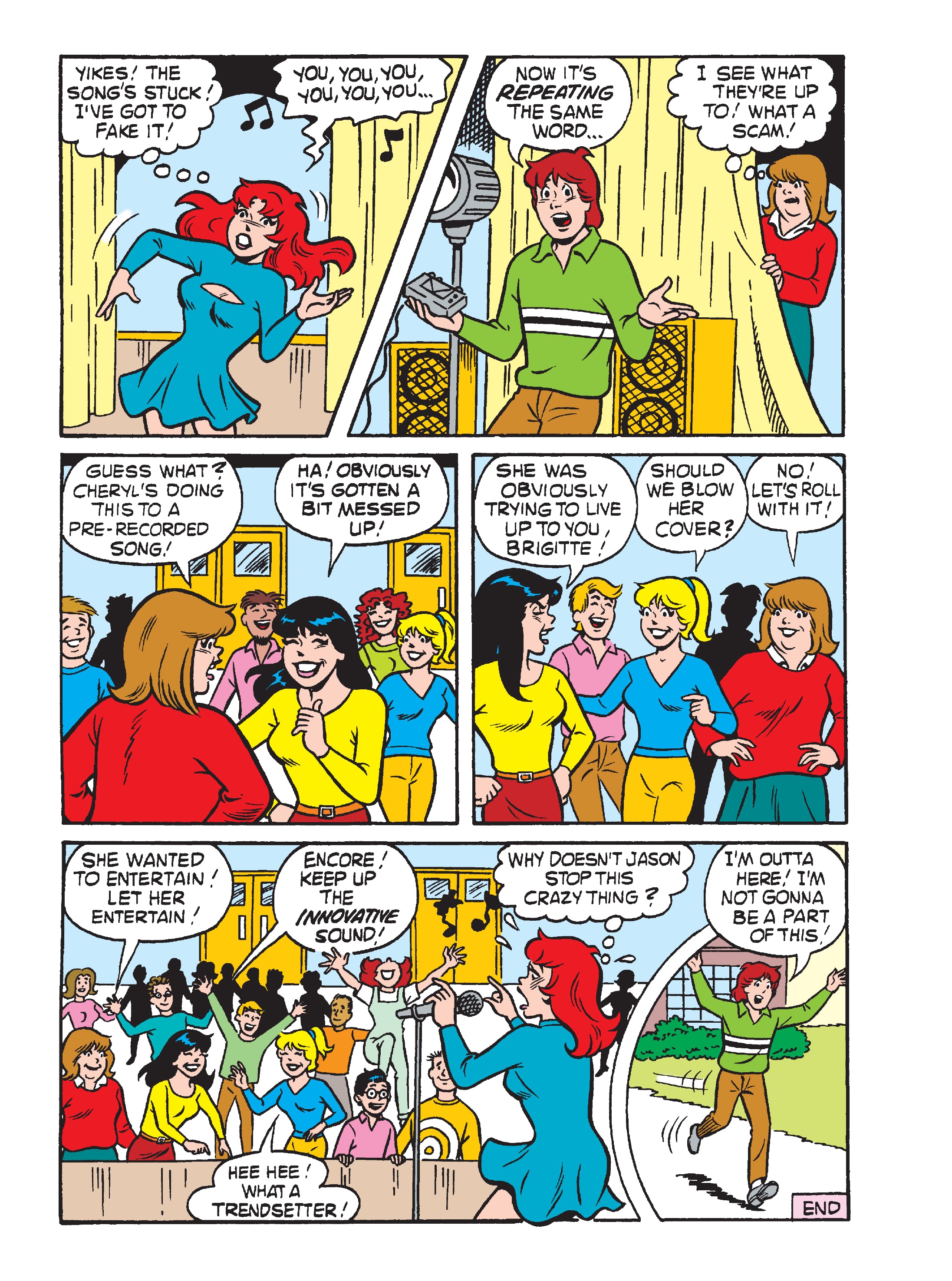 Read online World of Betty & Veronica Digest comic -  Issue #10 - 167