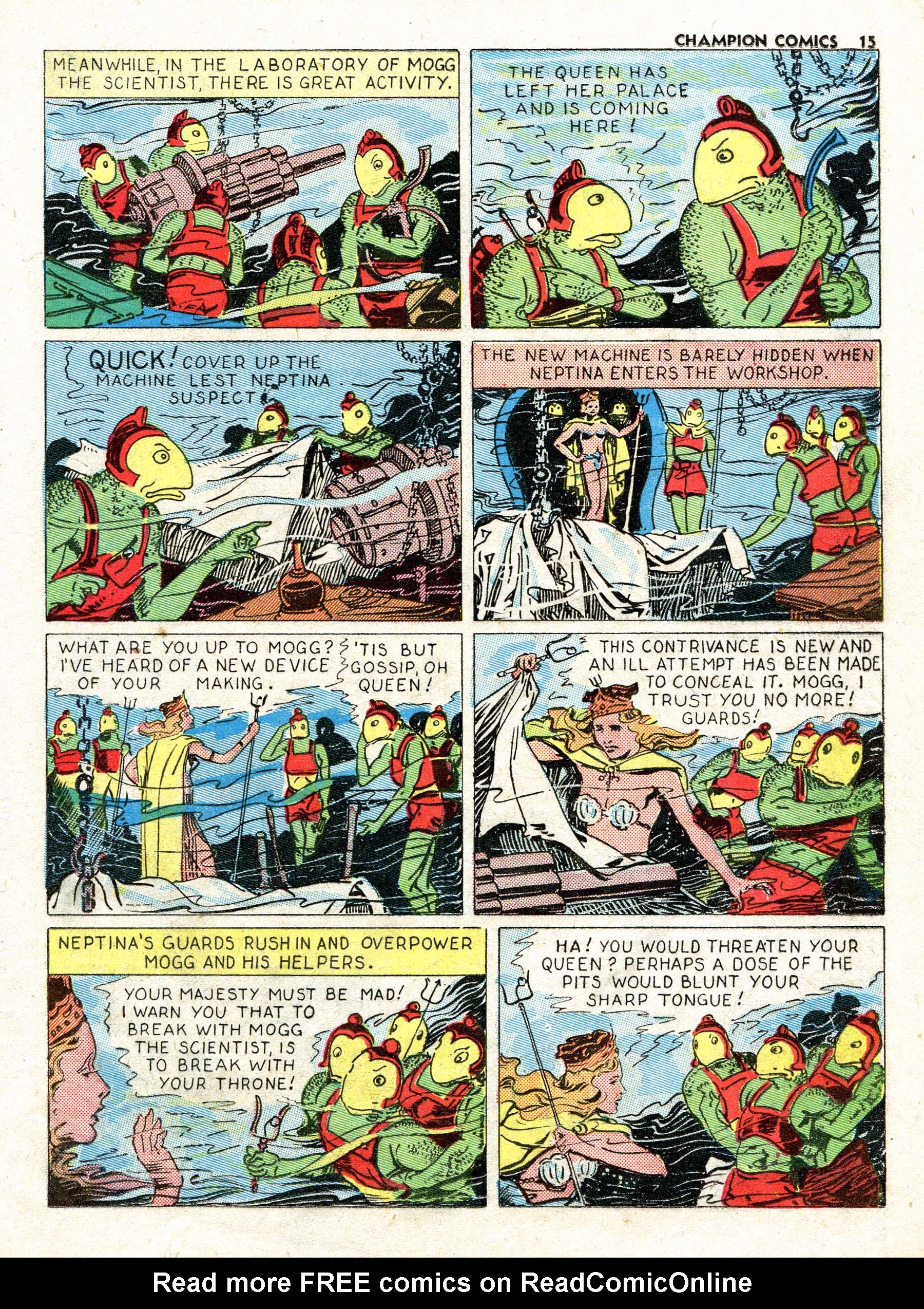 Read online Champion Comics comic -  Issue #8 - 14