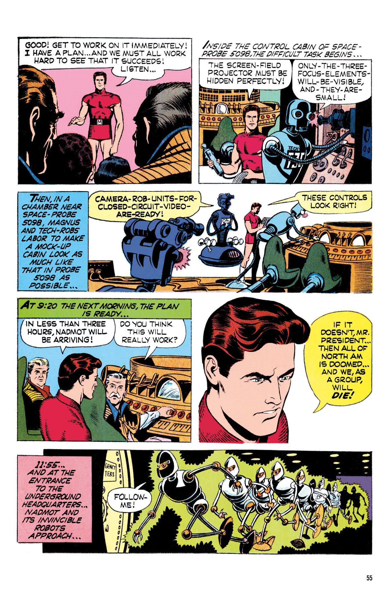 Read online Magnus, Robot Fighter Archives comic -  Issue # TPB 2 (Part 1) - 57