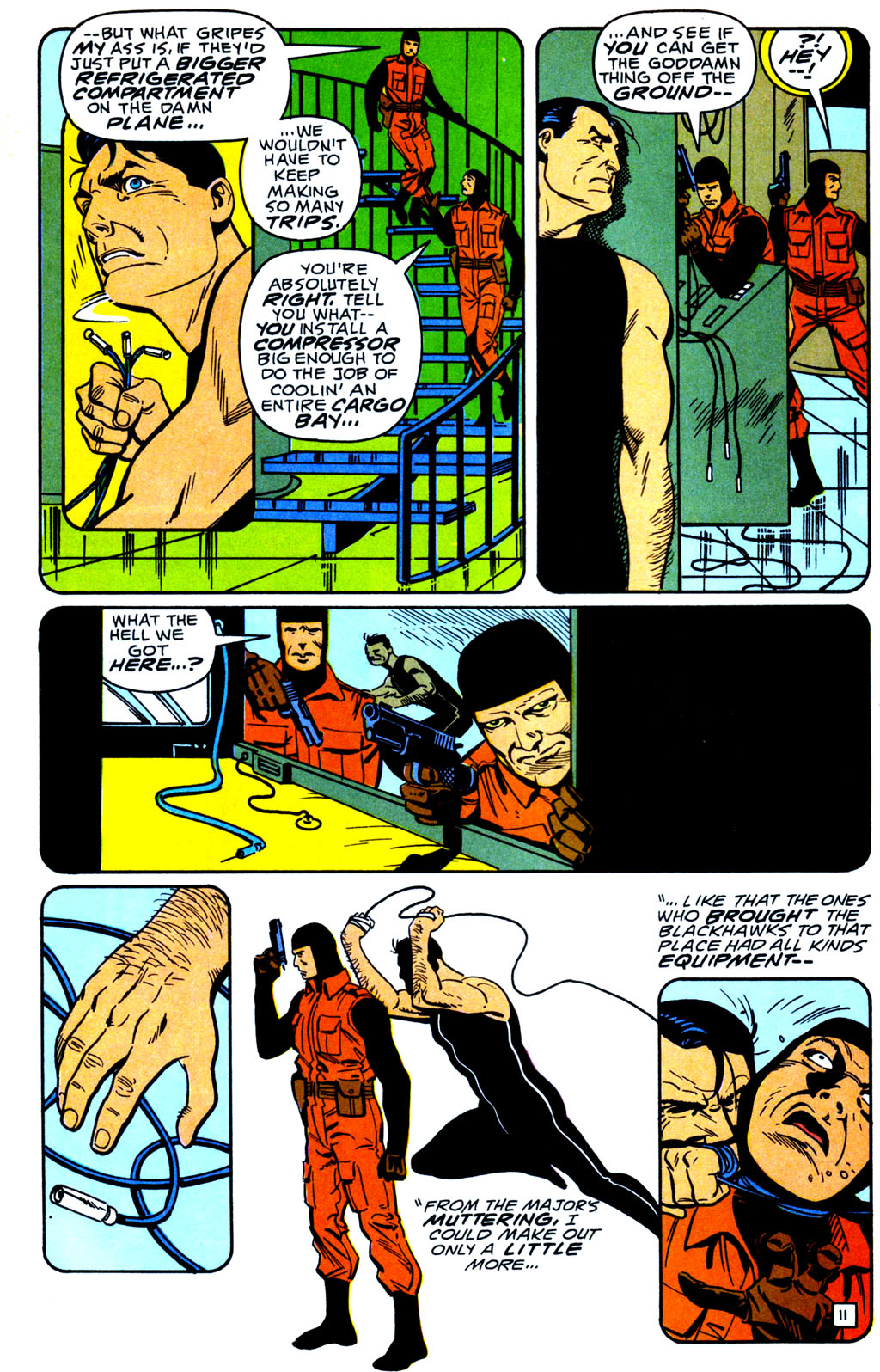 Blackhawk (1989) Issue #9 #10 - English 12