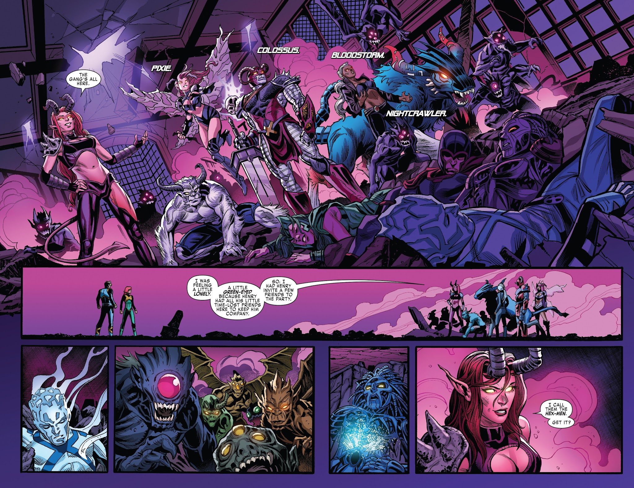 Read online X-Men: Blue comic -  Issue #10 - 20