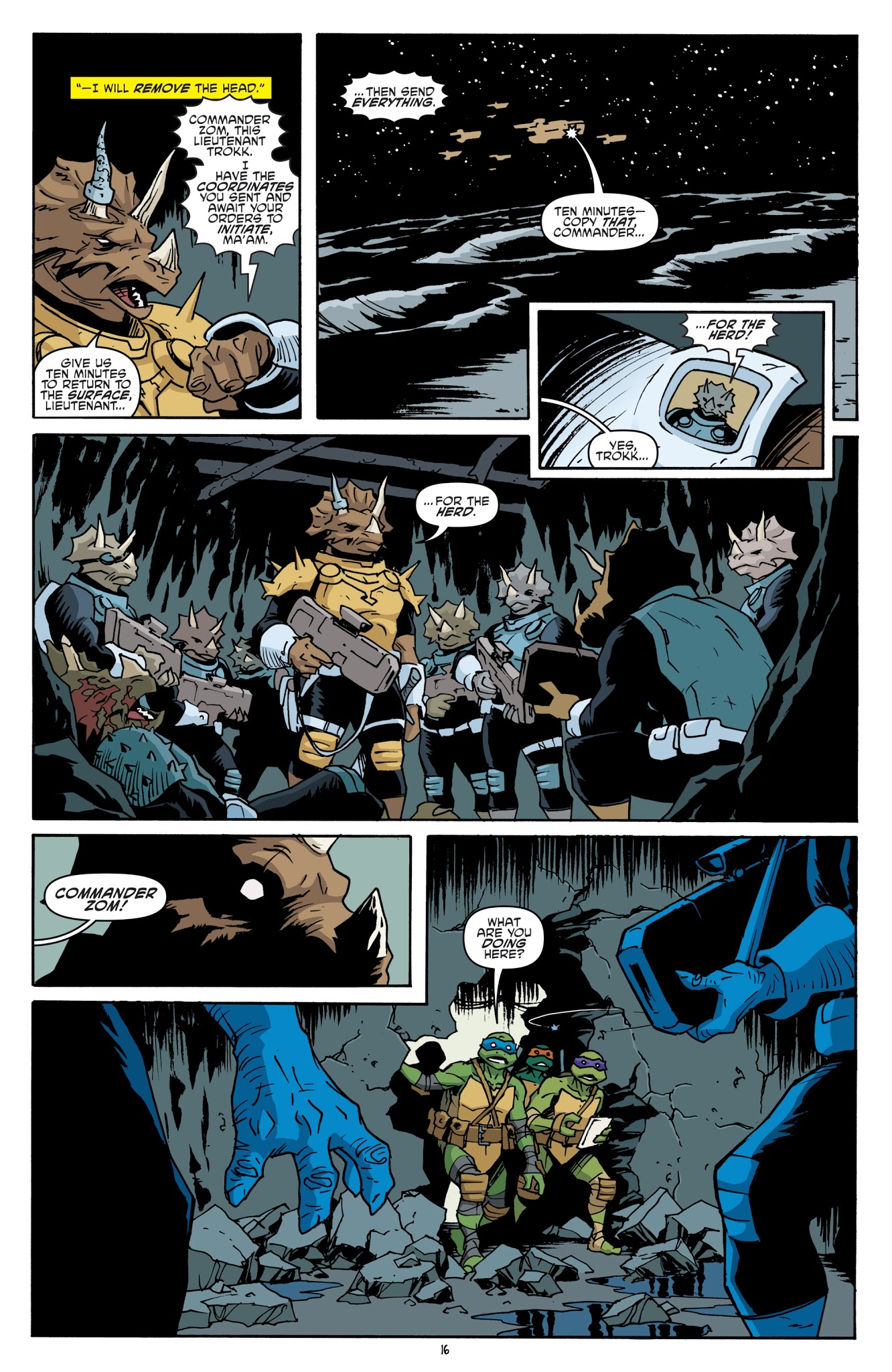 Read online Teenage Mutant Ninja Turtles (2011) comic -  Issue #77 - 17