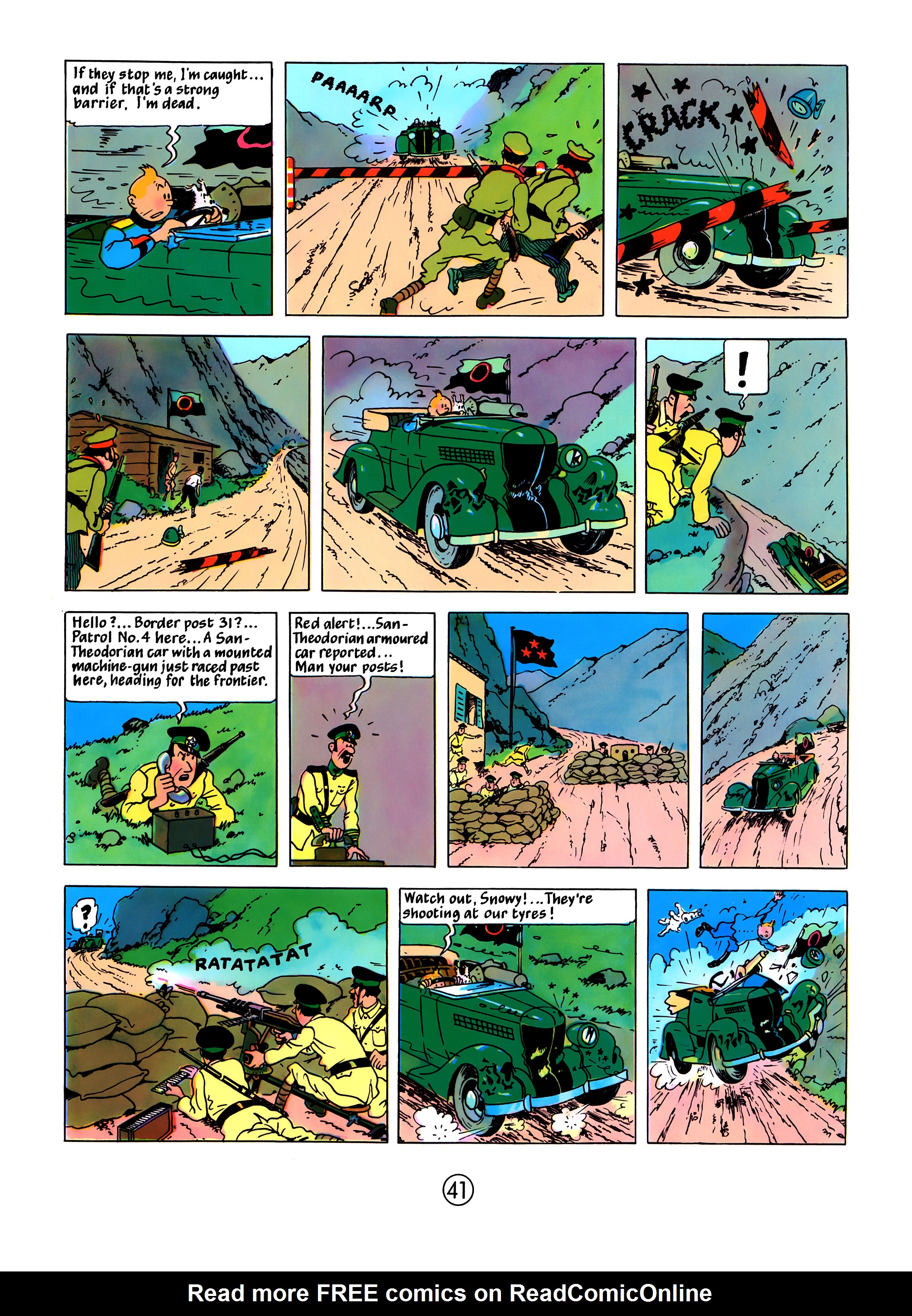 Read online The Adventures of Tintin comic -  Issue #6 - 44