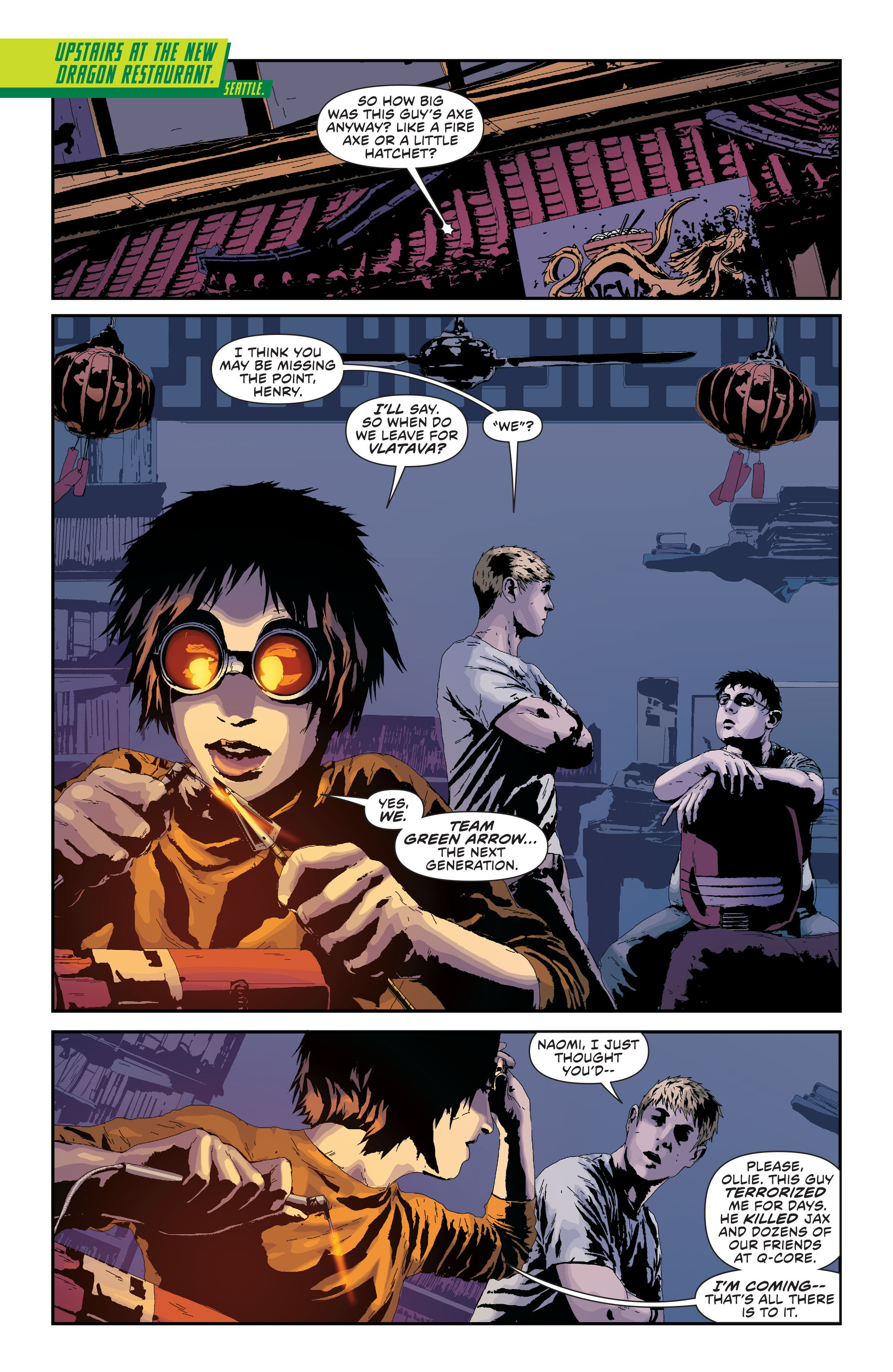 Read online Green Arrow (2011) comic -  Issue # _TPB 4 - 107