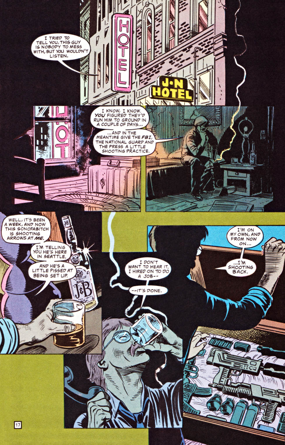 Read online Green Arrow (1988) comic -  Issue #37 - 17