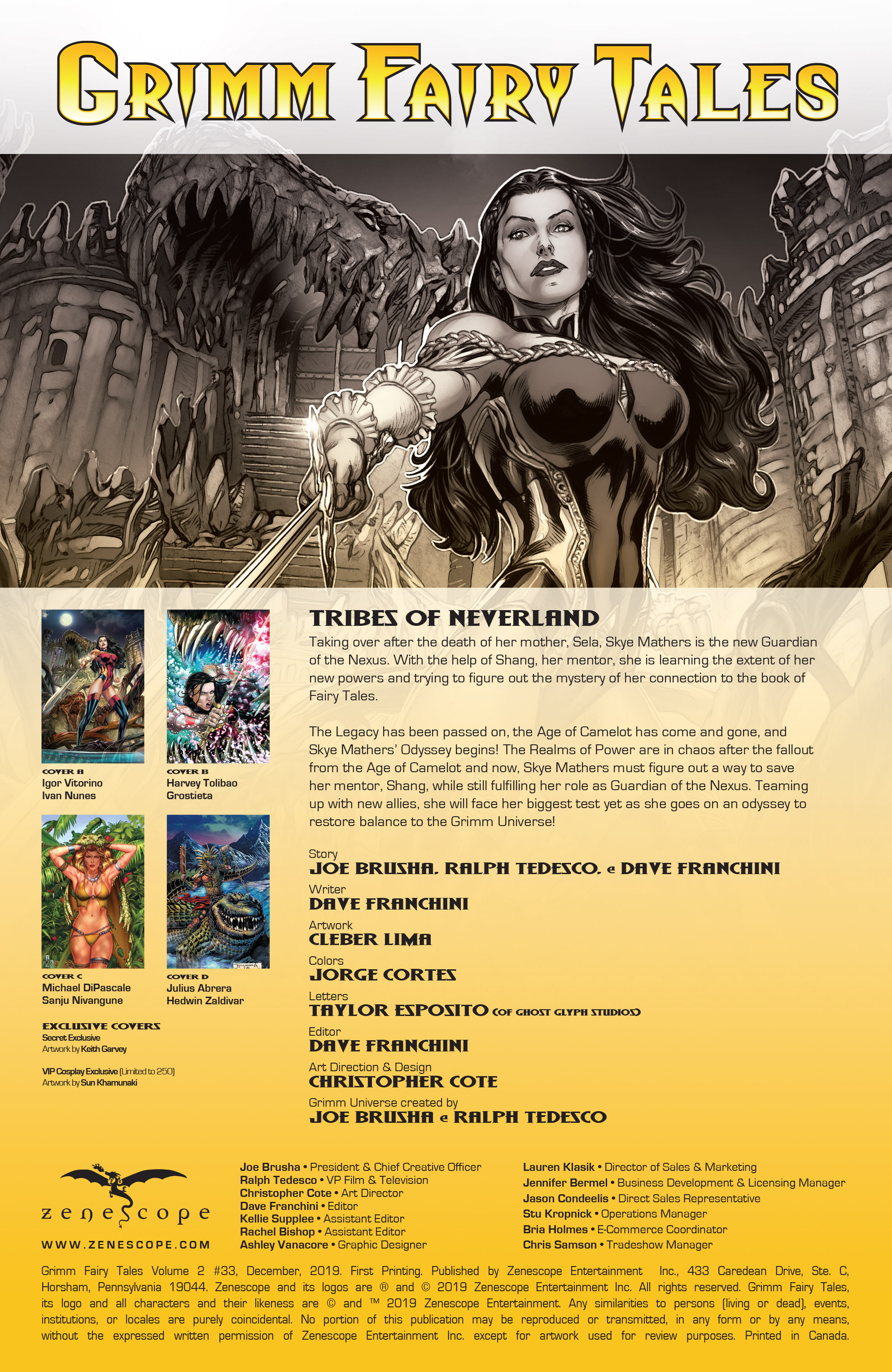 Read online Grimm Fairy Tales (2016) comic -  Issue #33 - 2