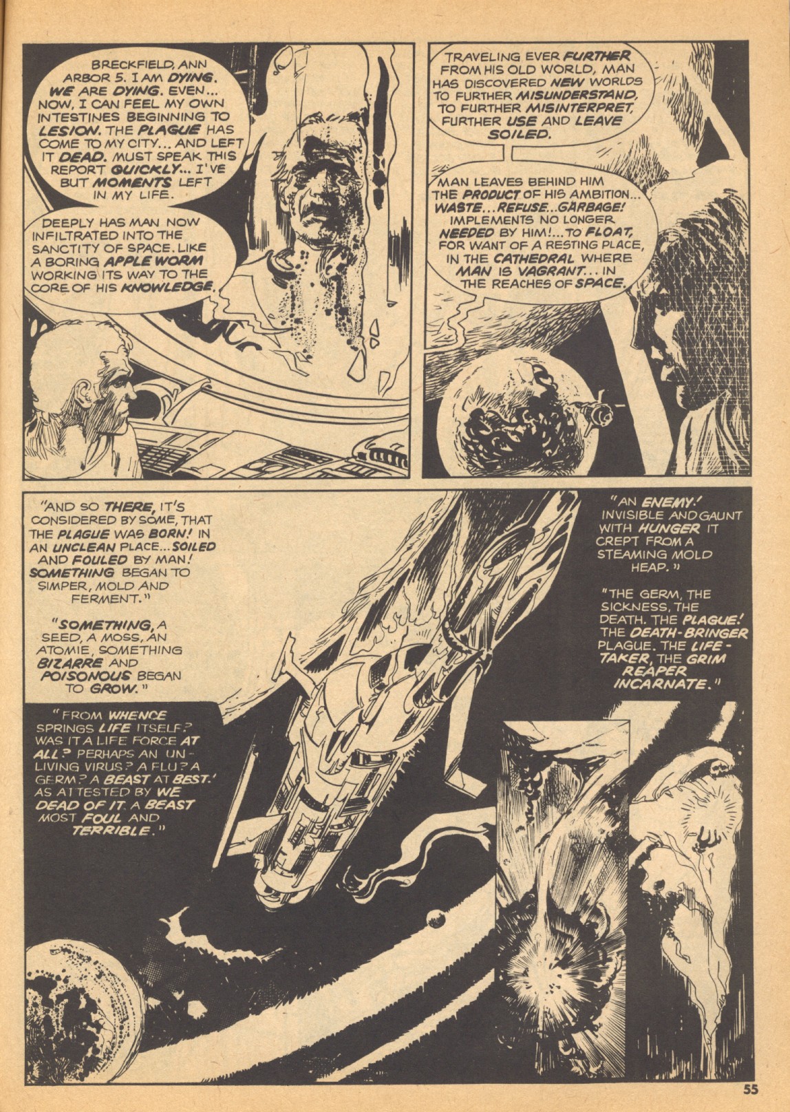 Read online Creepy (1964) comic -  Issue #73 - 55