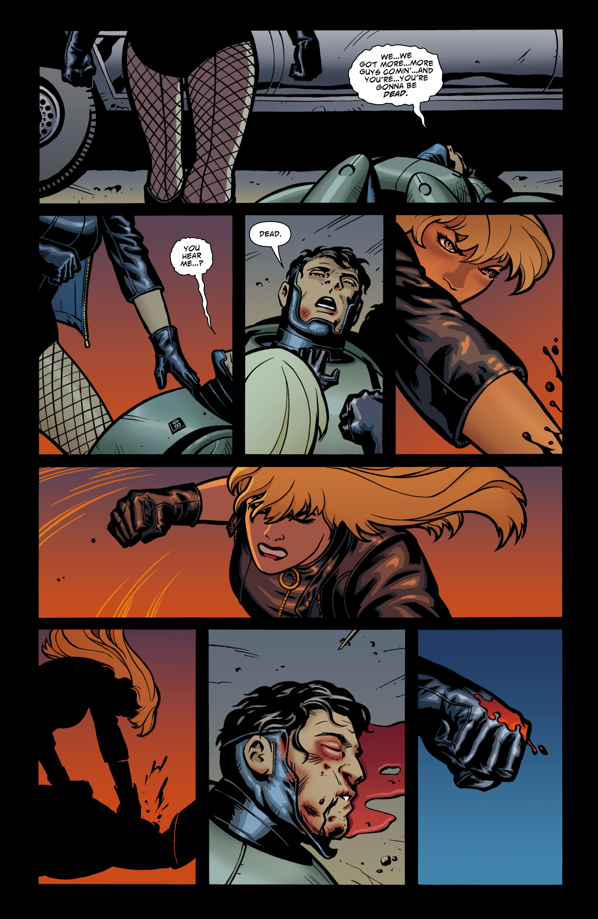 Read online Green Arrow/Black Canary comic -  Issue #1 - 8