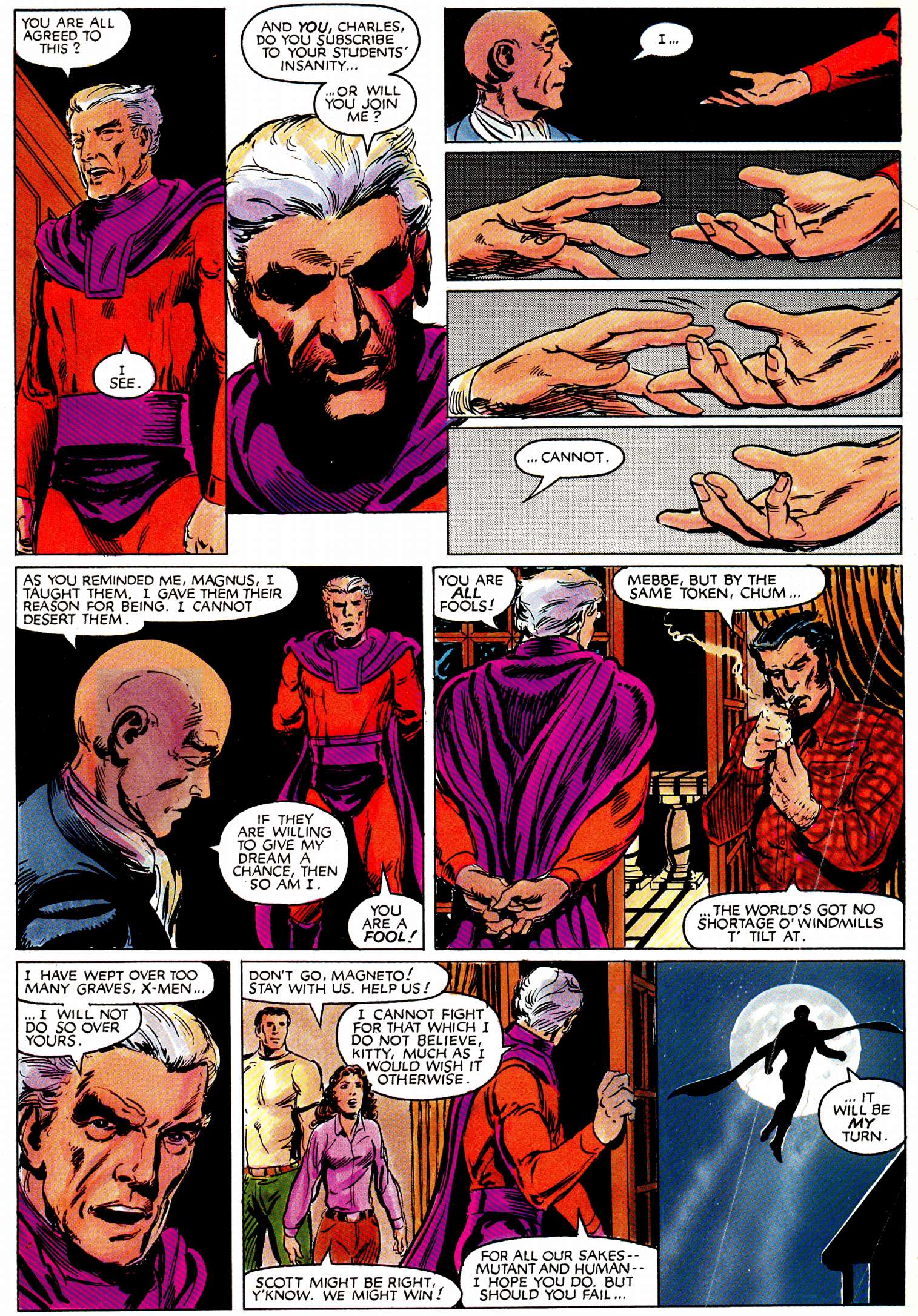 Read online Marvel Graphic Novel comic -  Issue #5 - X-Men - God Loves, Man Kills - 64