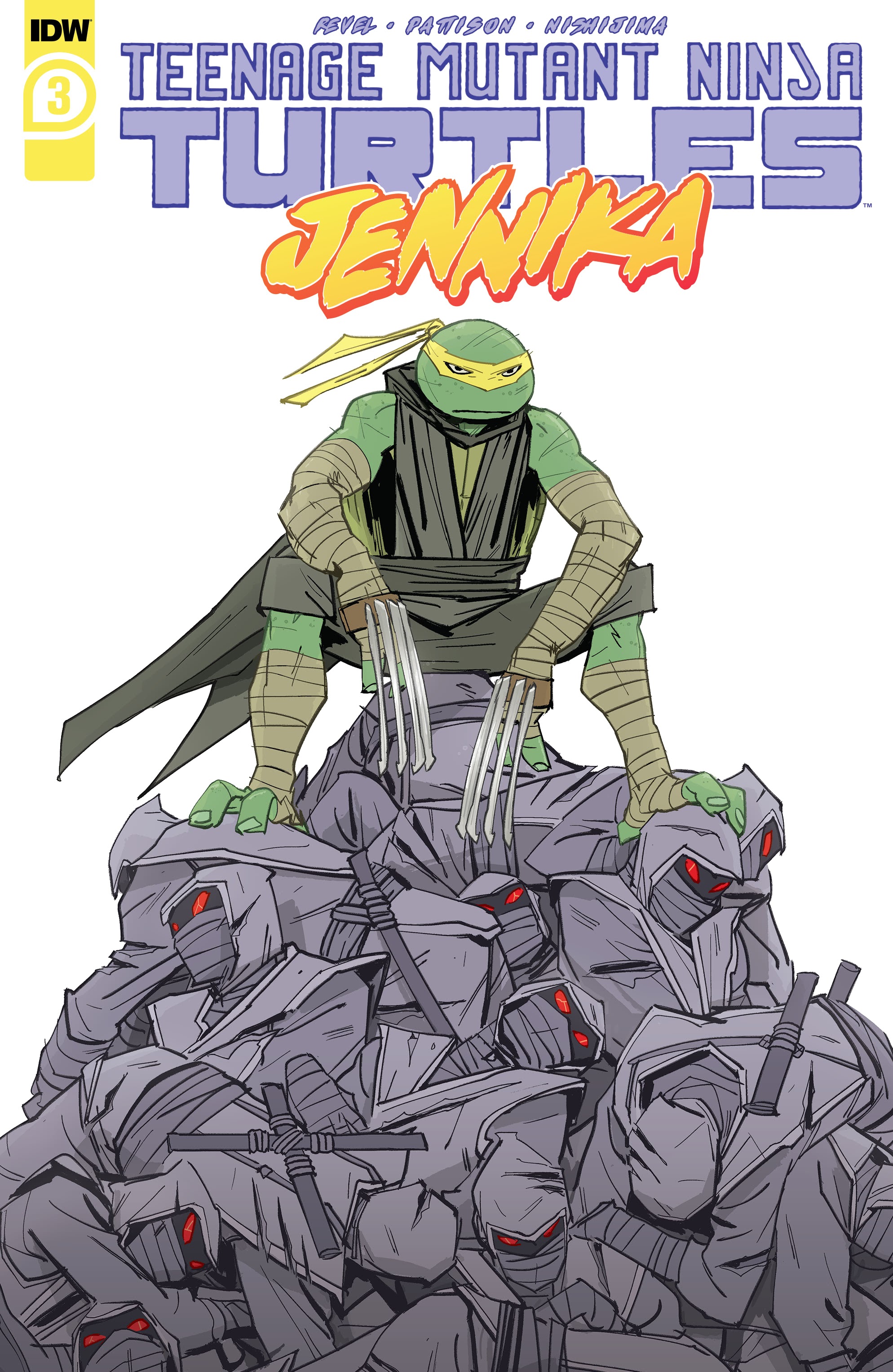 Read online Teenage Mutant Ninja Turtles: Jennika comic -  Issue #3 - 1