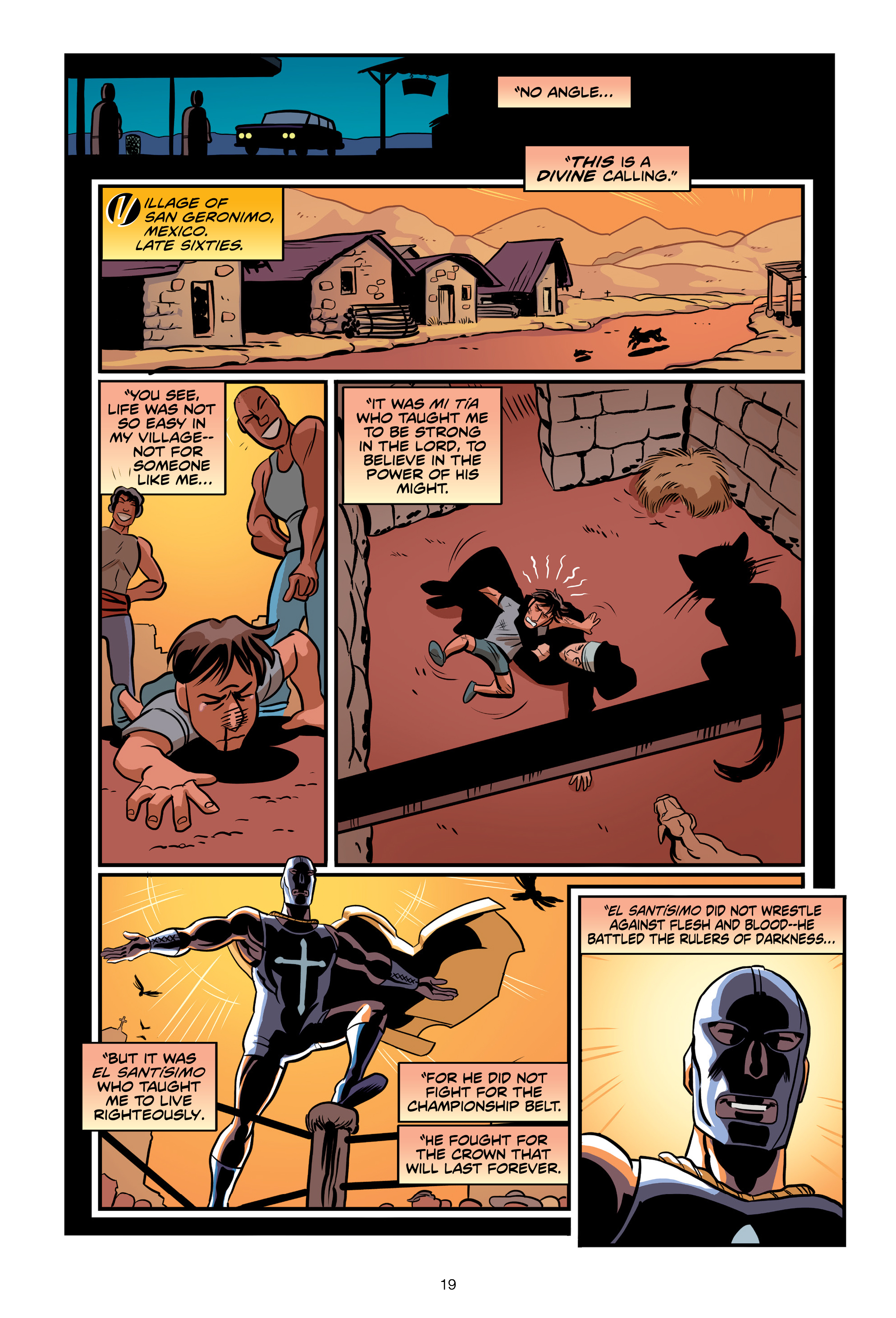 Read online Invasion from Planet Wrestletopia comic -  Issue #3 - 19