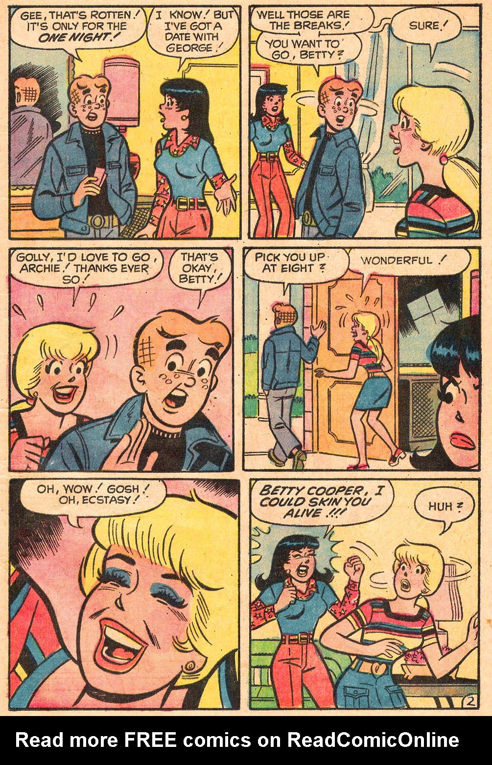 Read online Archie's Girls Betty and Veronica comic -  Issue #211 - 21