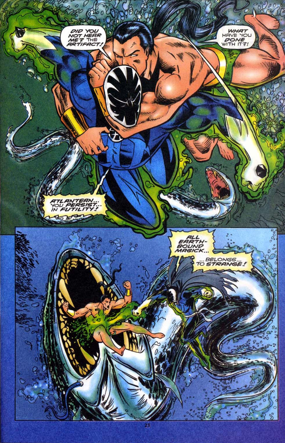 Read online Doctor Strange: Sorcerer Supreme comic -  Issue #64 - 19