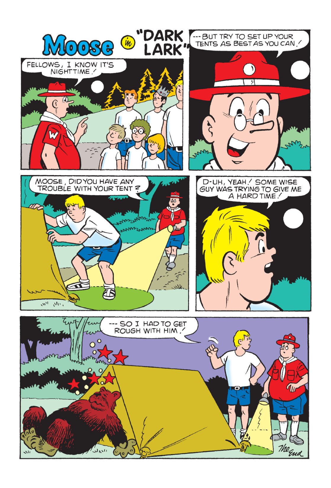 Read online Archie's Camp Tales comic -  Issue # TPB - 62