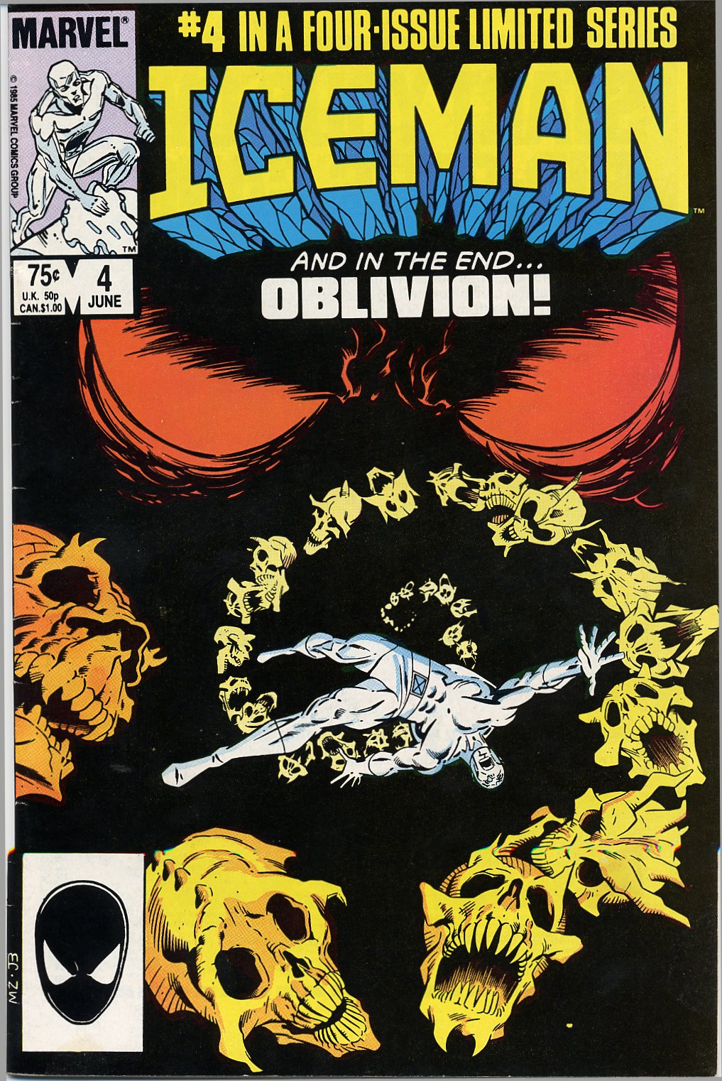 Read online Iceman (1984) comic -  Issue #4 - 1