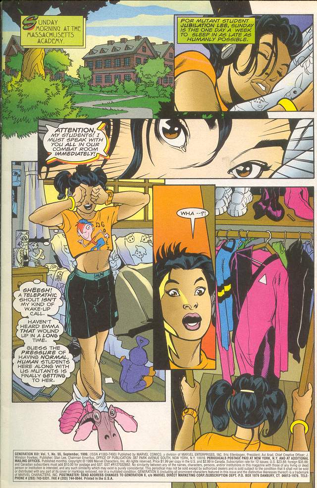 Read online Generation X comic -  Issue #55 - 2