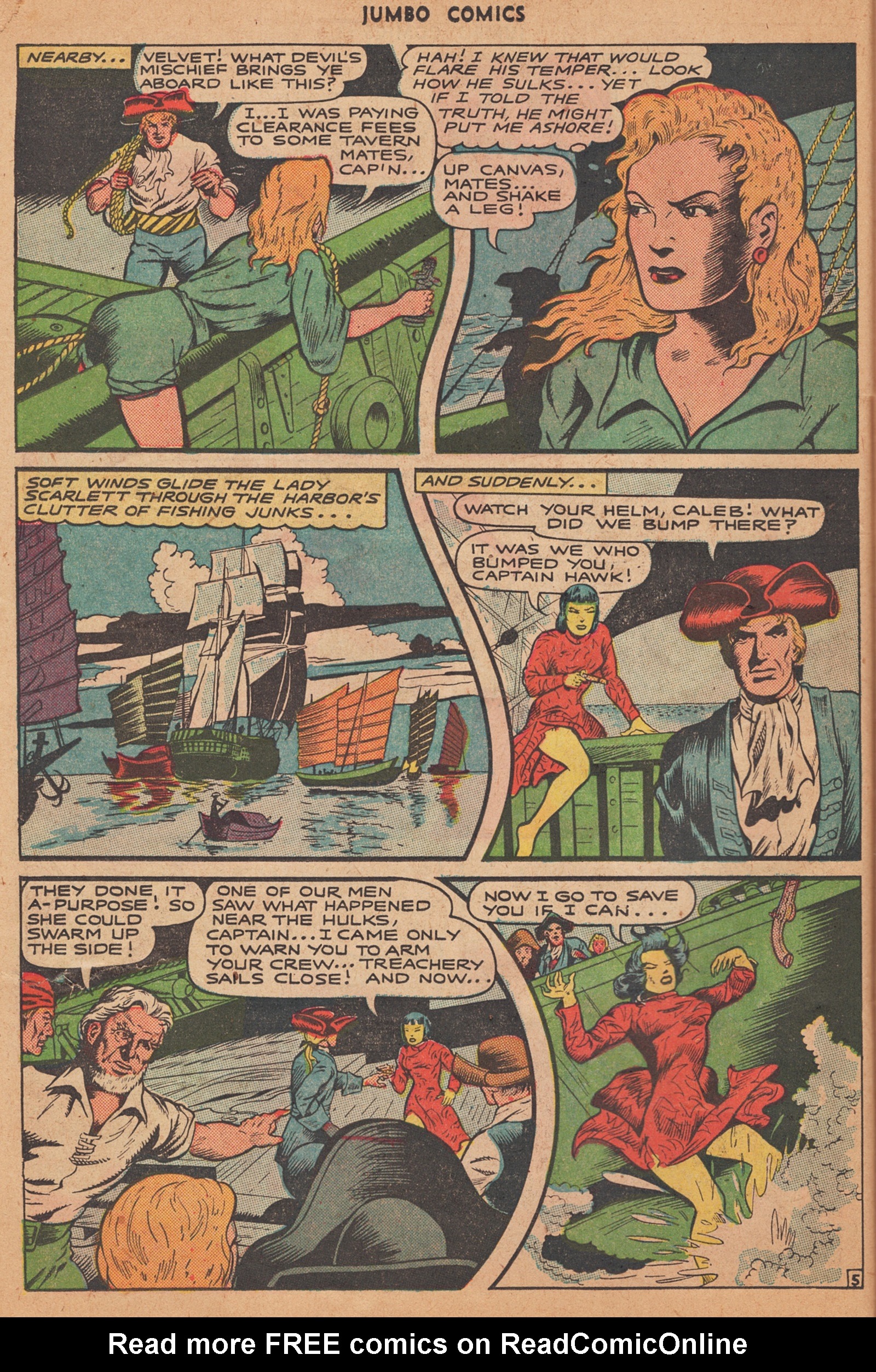 Read online Jumbo Comics comic -  Issue #86 - 38