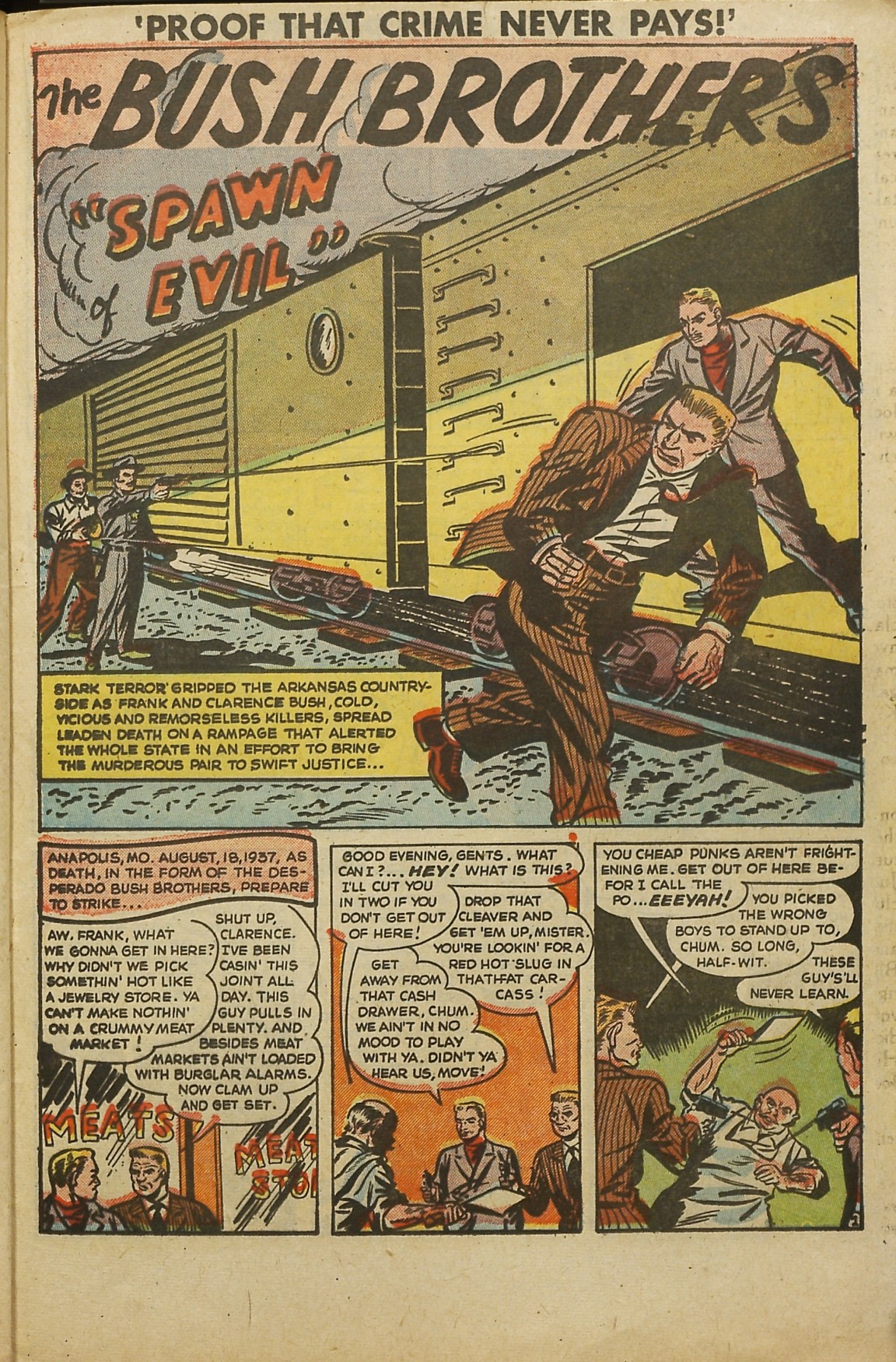 Read online Murder Incorporated (1948) comic -  Issue #10 - 23