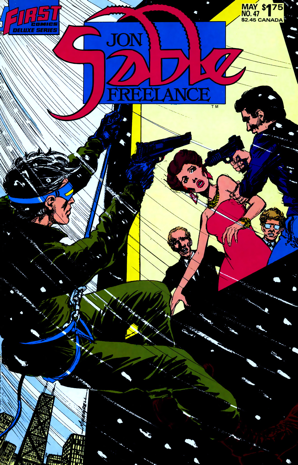Read online Jon Sable, Freelance comic -  Issue #47 - 1