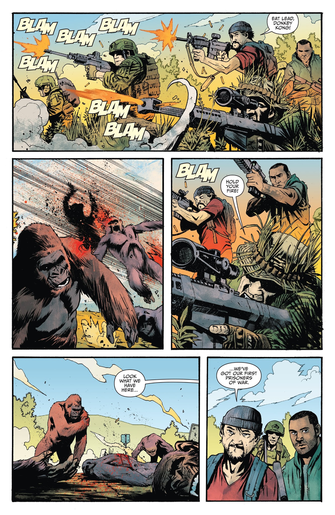 Read online War for the Planet of the Apes comic -  Issue #2 - 20