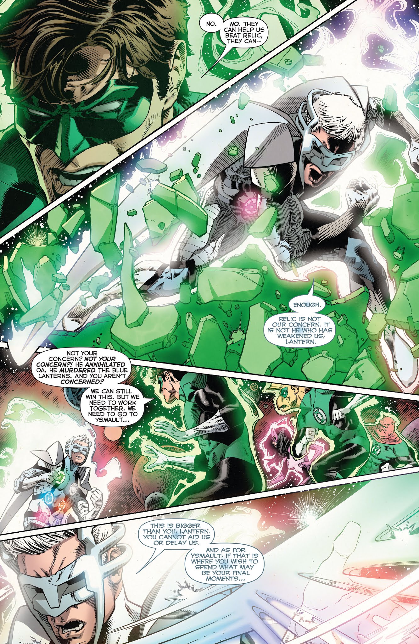 Read online Green Lantern: Lights Out comic -  Issue # TPB - 100