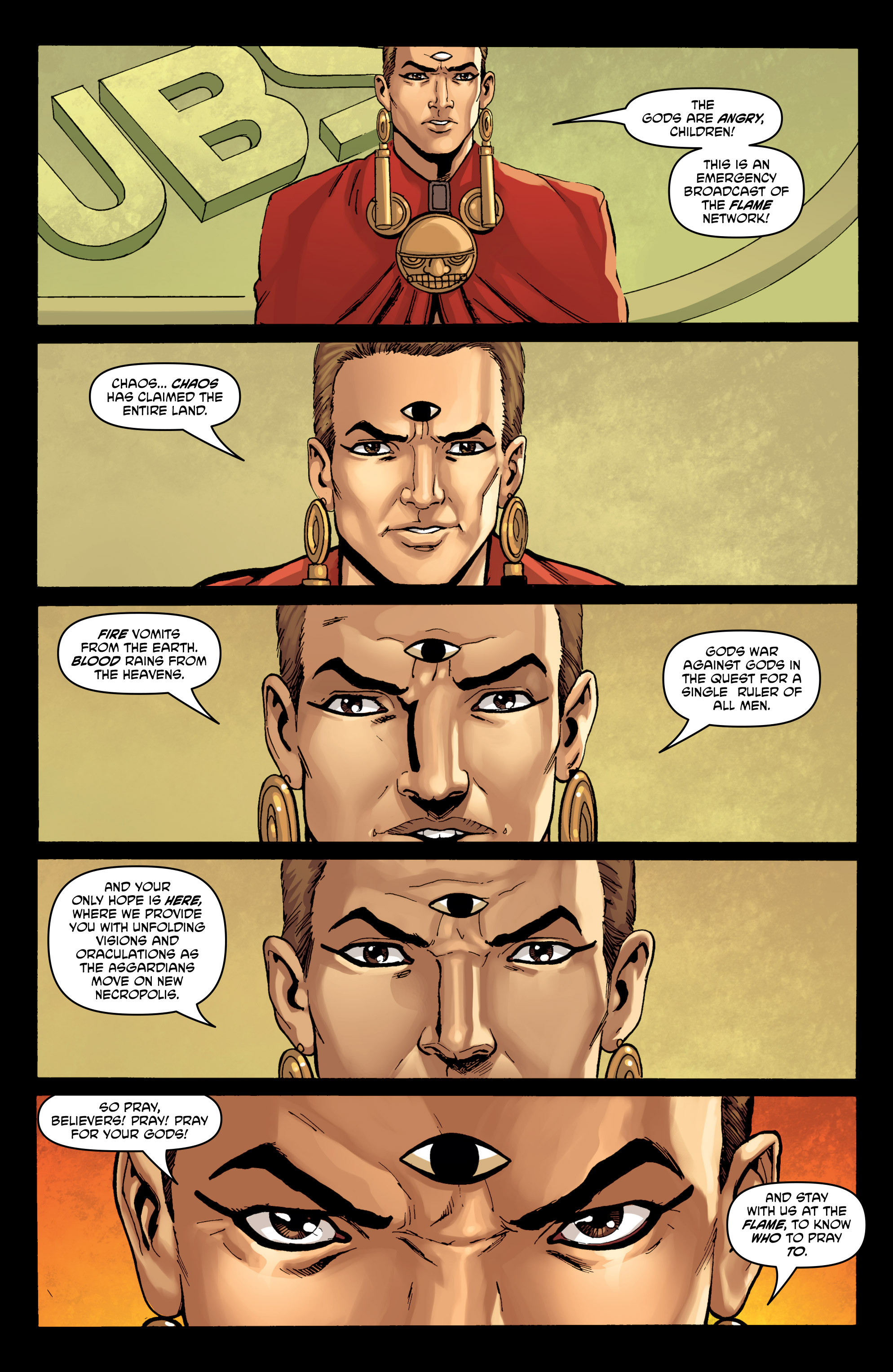 Read online God Is Dead comic -  Issue #4 - 17