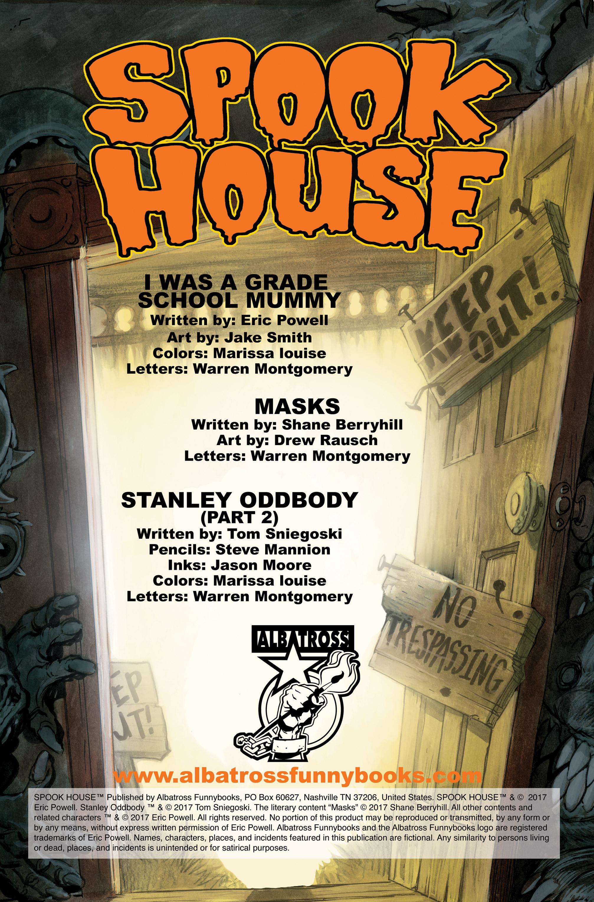 Read online Spook House comic -  Issue #5 - 2