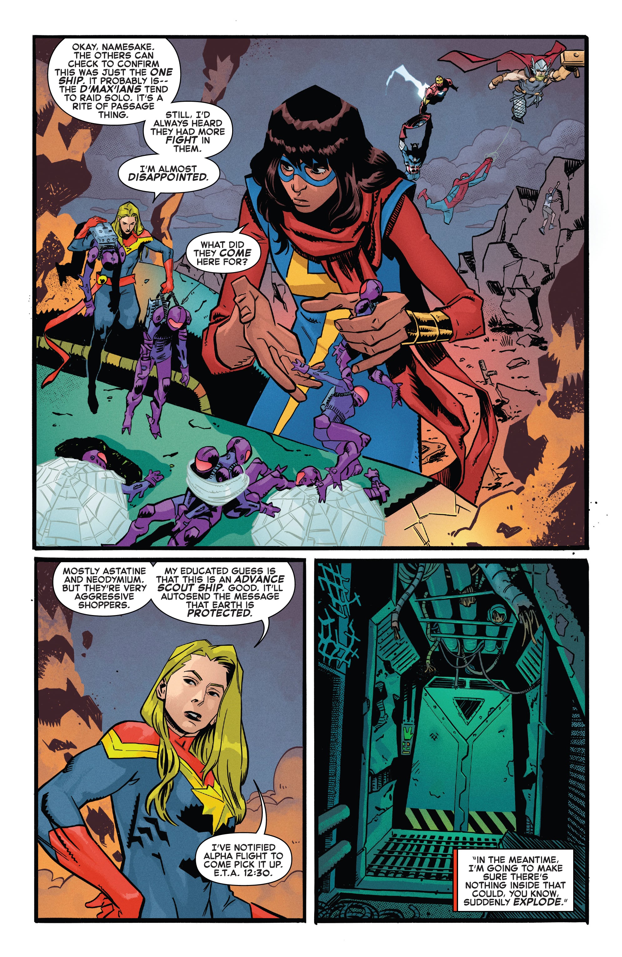 Read online Marvels Snapshot comic -  Issue # Captain Marvel - 12