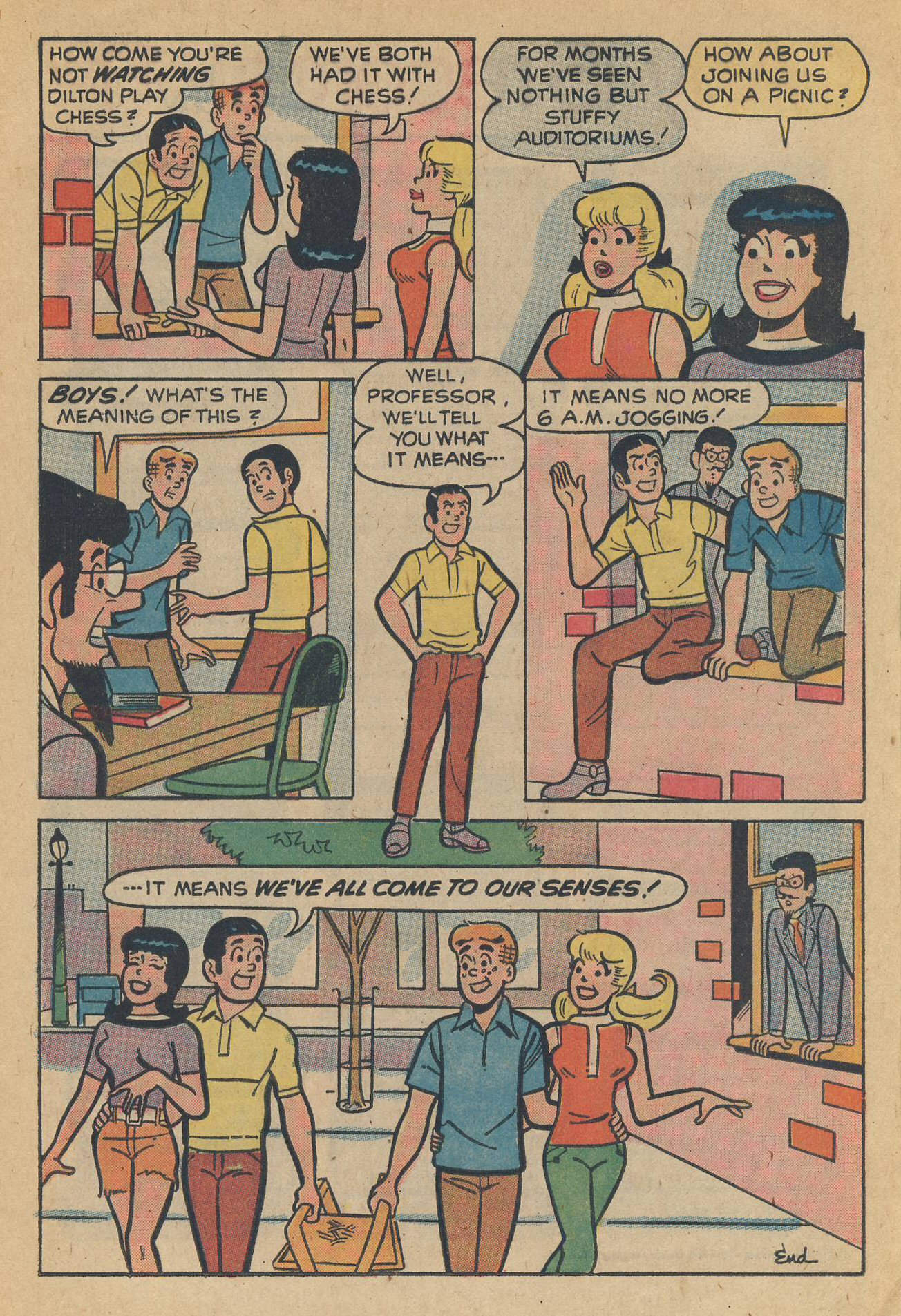 Read online Reggie and Me (1966) comic -  Issue #64 - 25