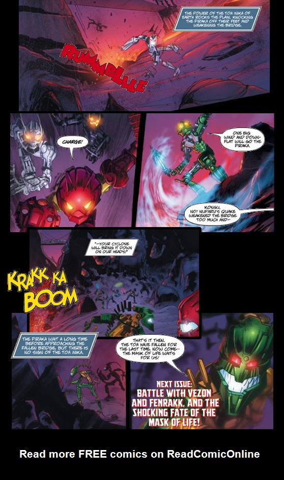 Read online Bionicle: Ignition comic -  Issue #4 - 12