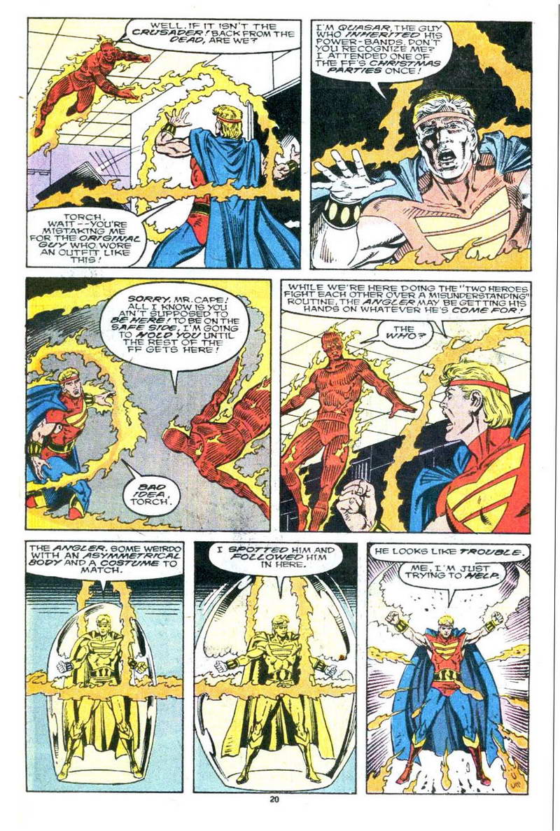 Read online Quasar comic -  Issue #3 - 17