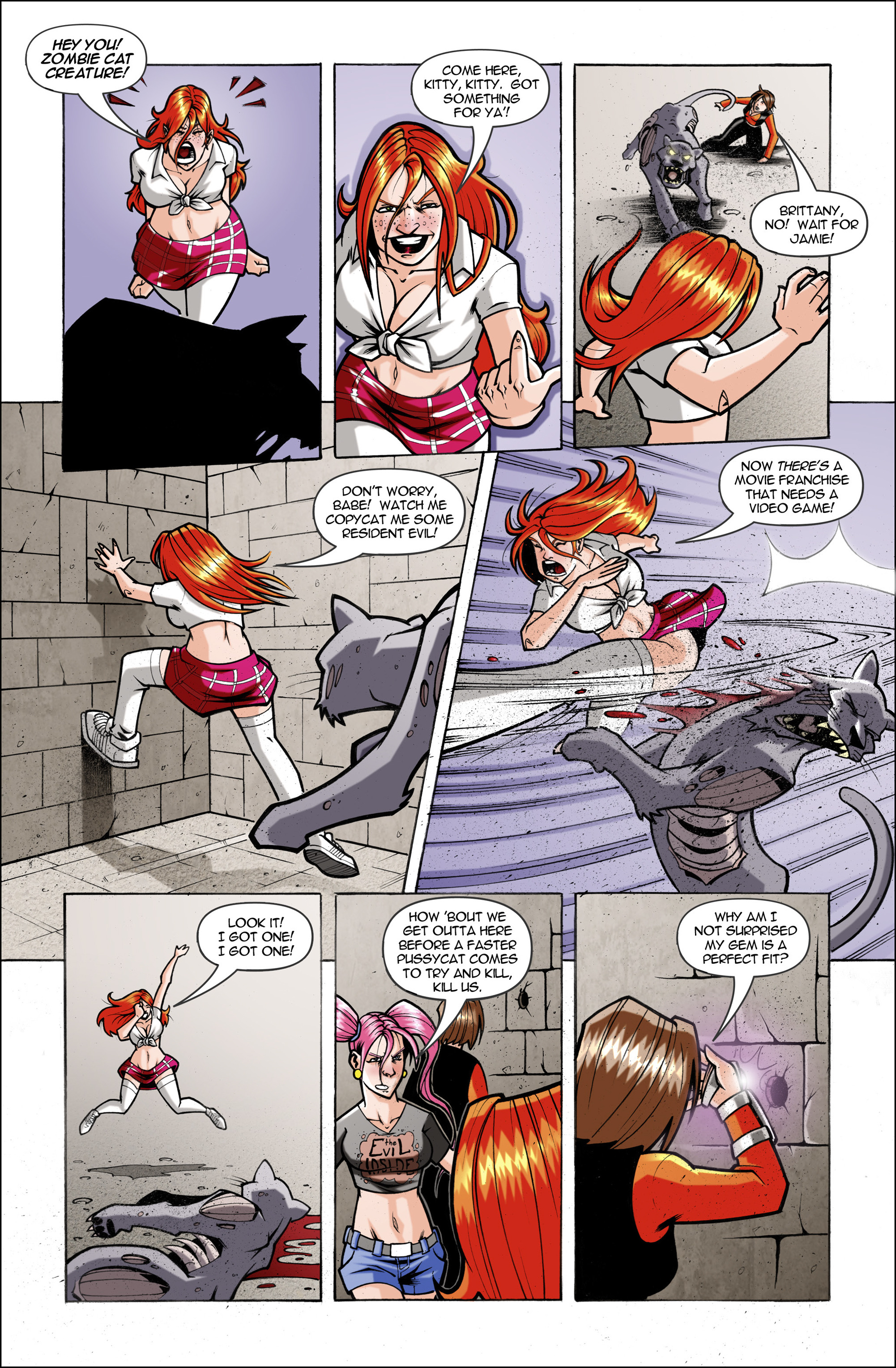 Read online Chaos Campus: Sorority Girls Vs. Zombies comic -  Issue #9 - 19