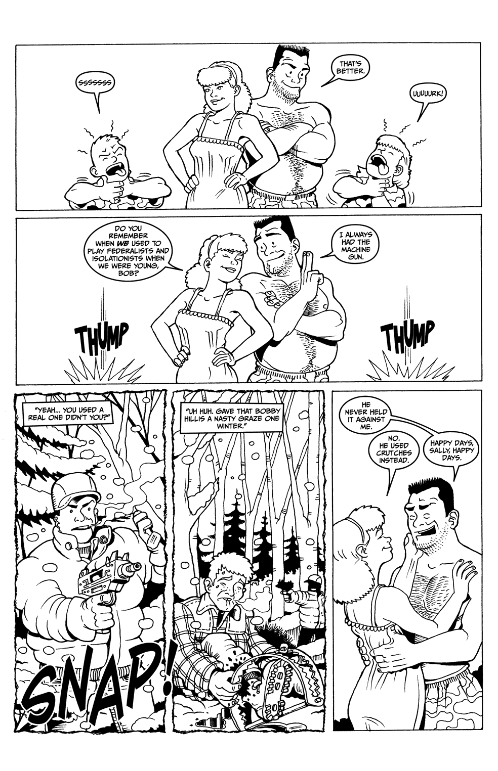 Read online Rich Johnston's Holed Up comic -  Issue #1 - 7