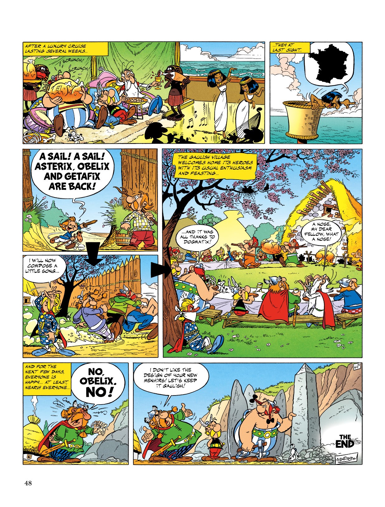 Read online Asterix comic -  Issue #6 - 49