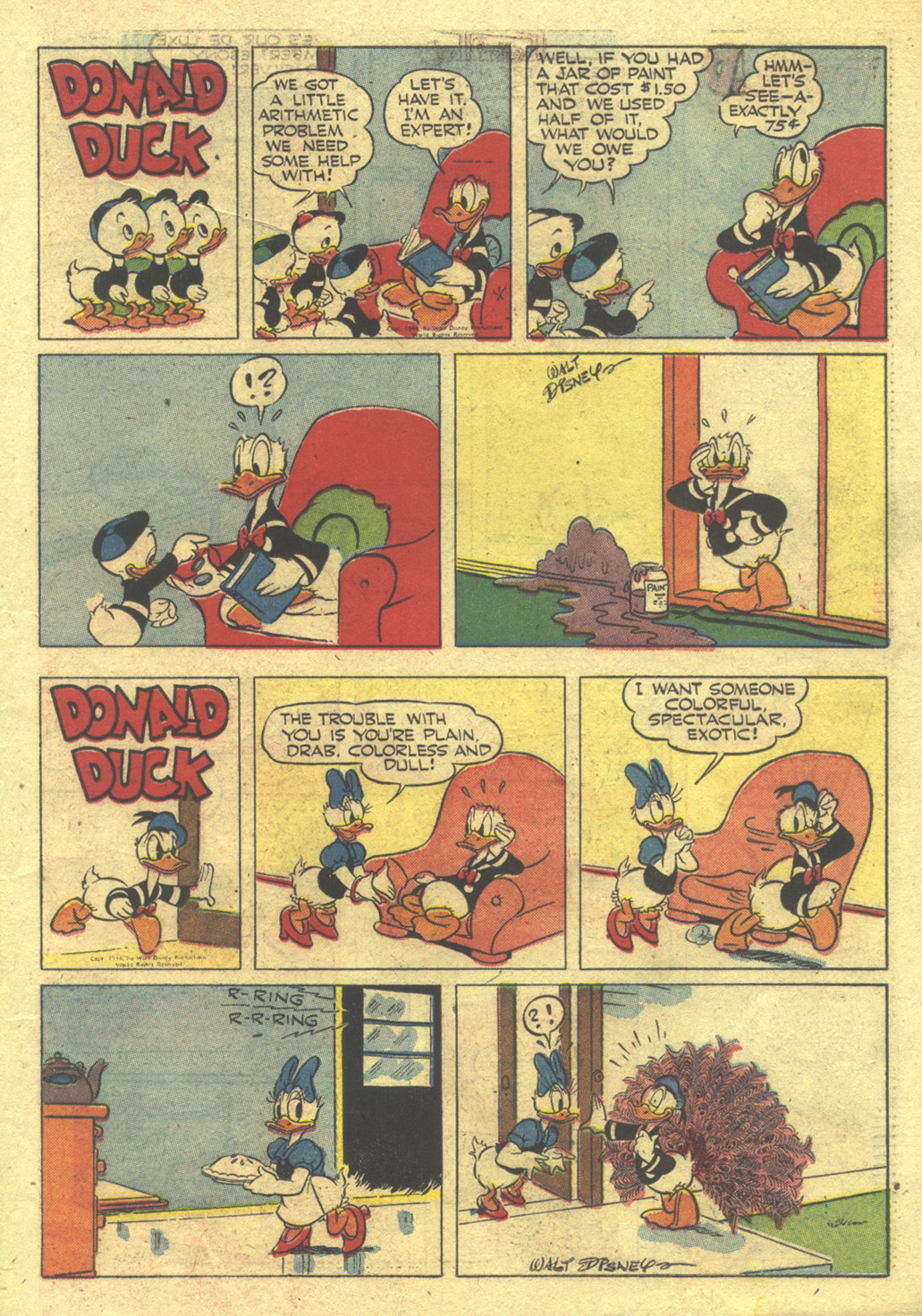 Read online Walt Disney's Comics and Stories comic -  Issue #92 - 37