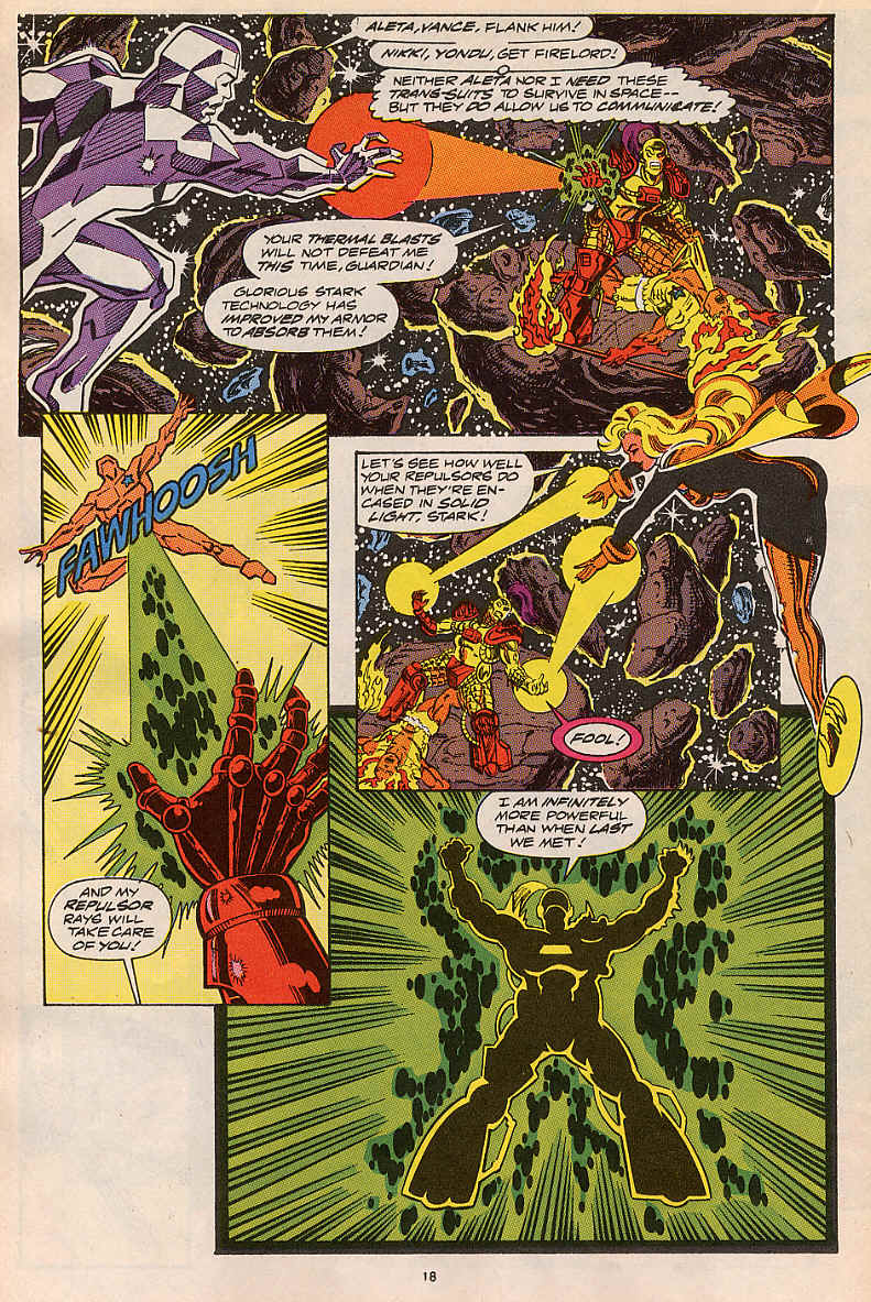 Read online Guardians of the Galaxy (1990) comic -  Issue #12 - 13