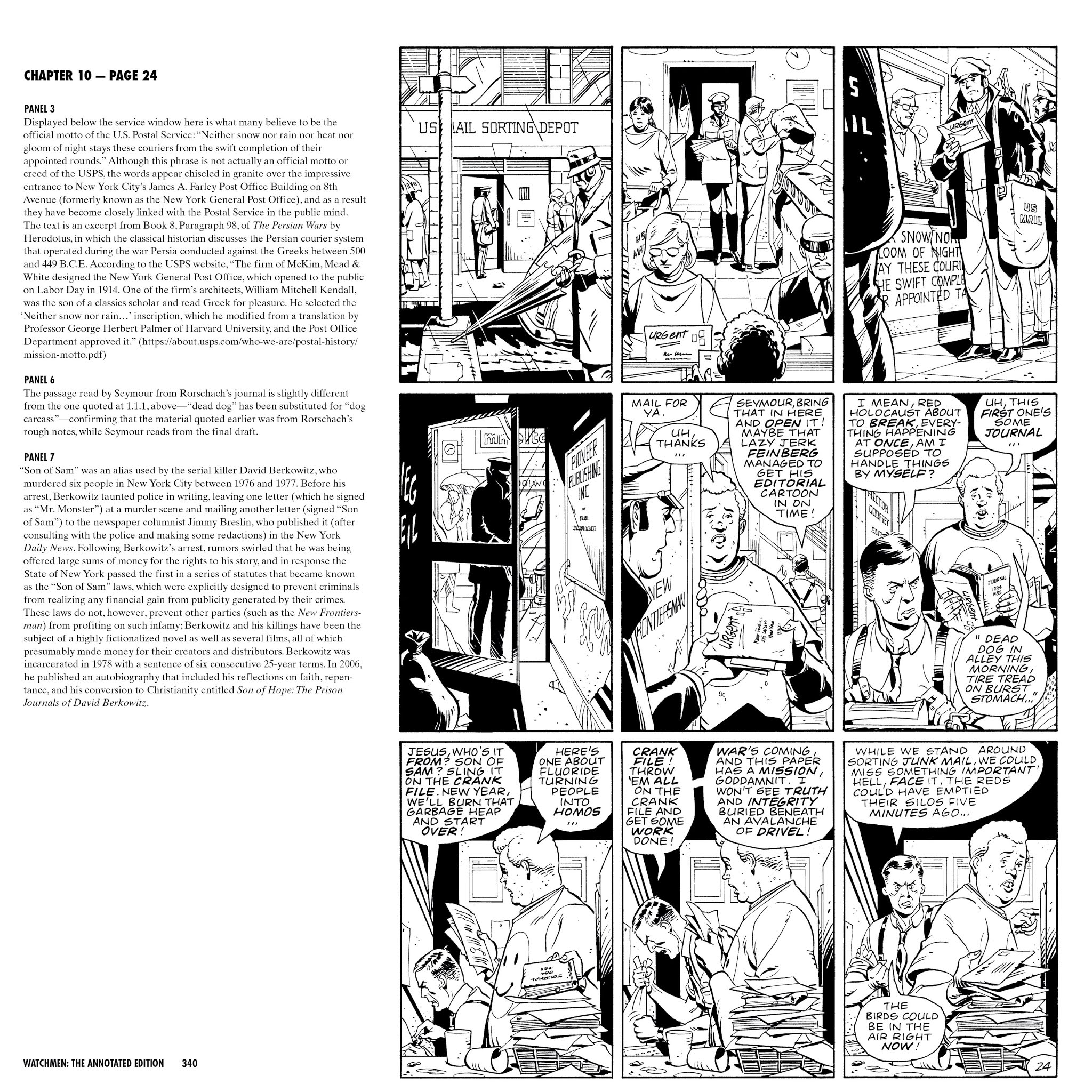 Read online Watchmen: The Annotated Edition comic -  Issue # TPB - 340